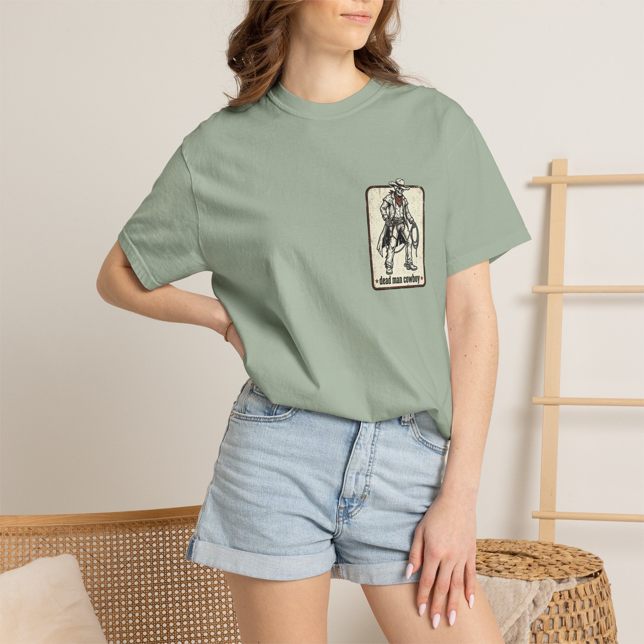 Dead Man Cowboy Graphic T‑Shirt