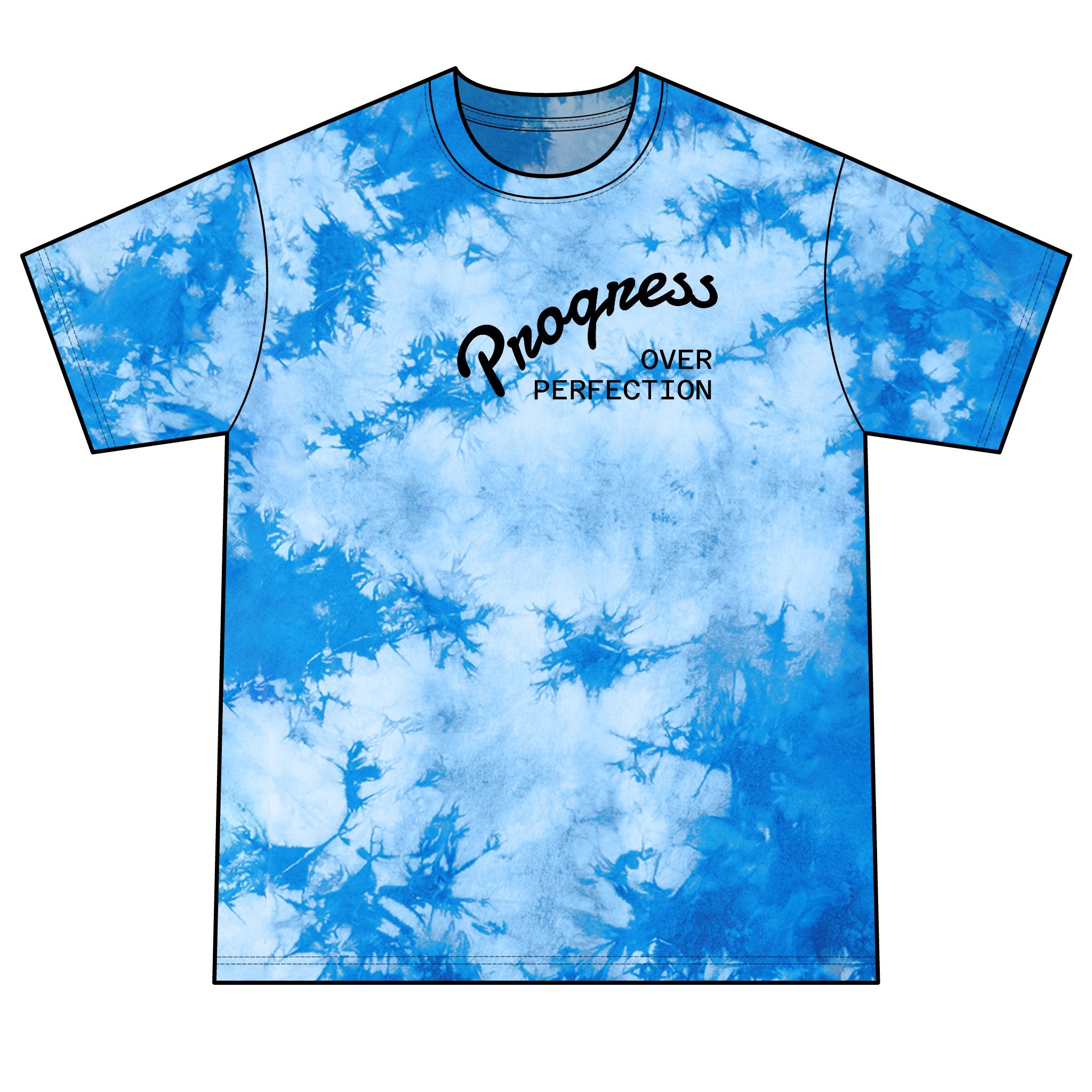 Unisex Crystal Tie-Dye Tee