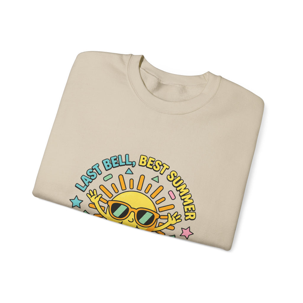 School's Out Sunshine Crewneck Sweatshirt | teacher summer, last day of school