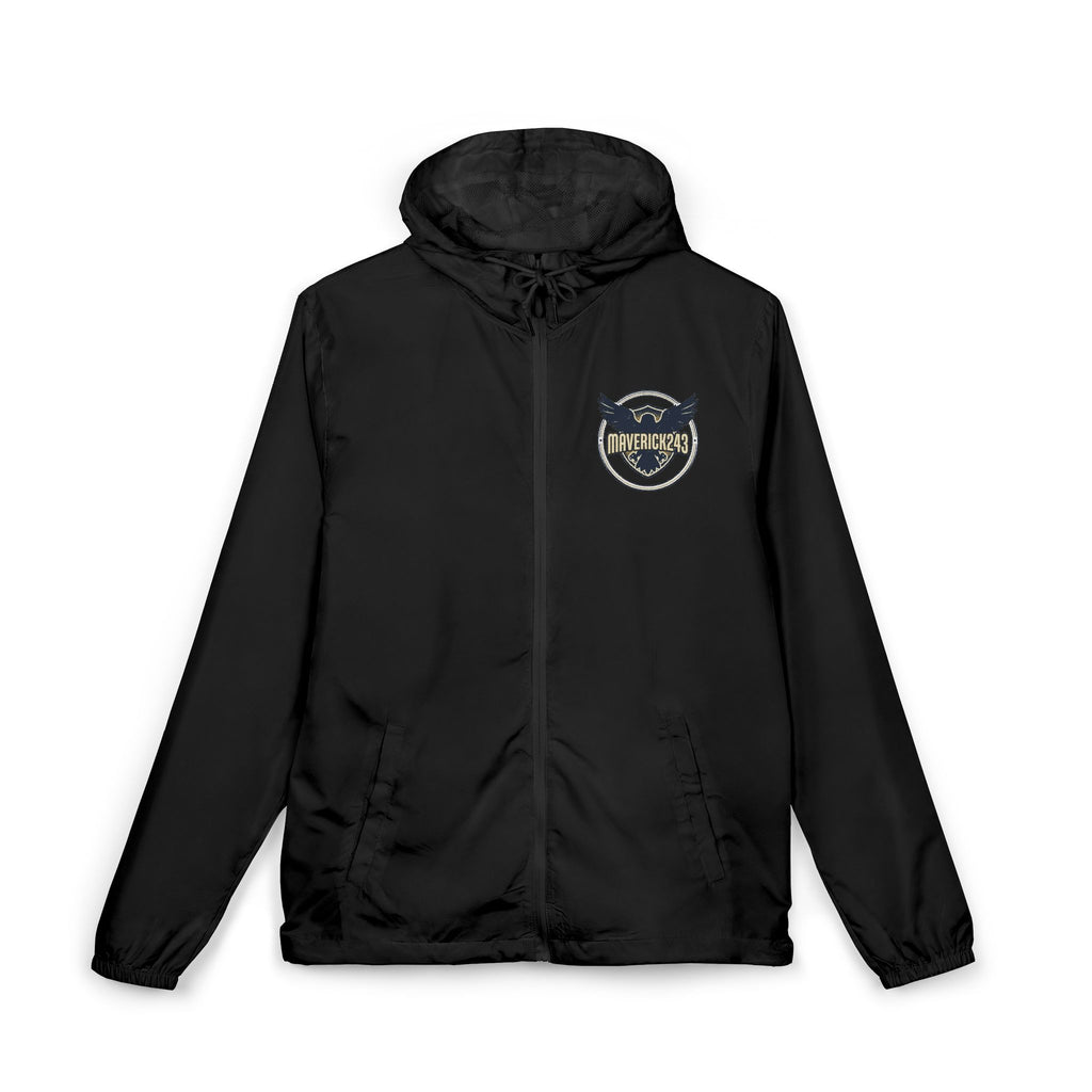 Windbreaker Jacket — Vintage Eagle Crest Logo