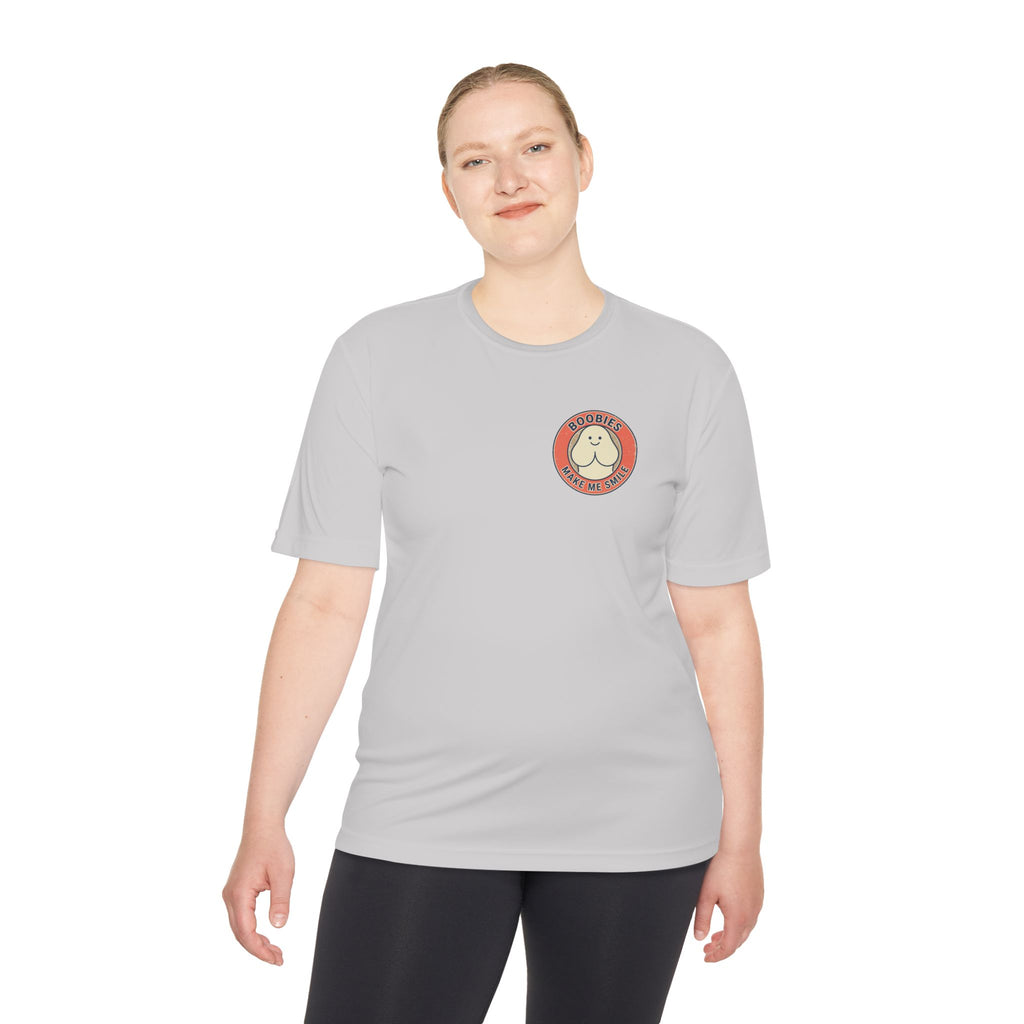 Boobies Make Me Smile Tee — Funny Retro Graphic Shirt