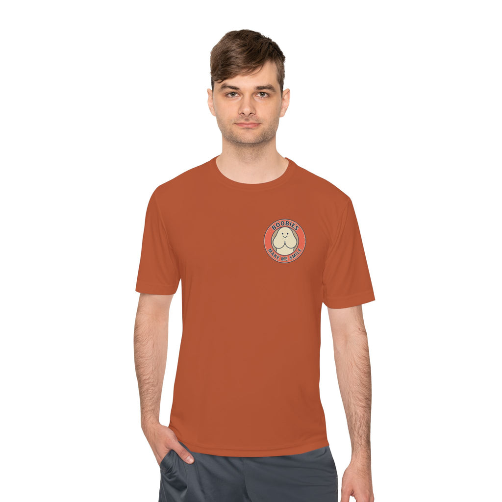 Boobies Make Me Smile Tee — Funny Retro Graphic Shirt
