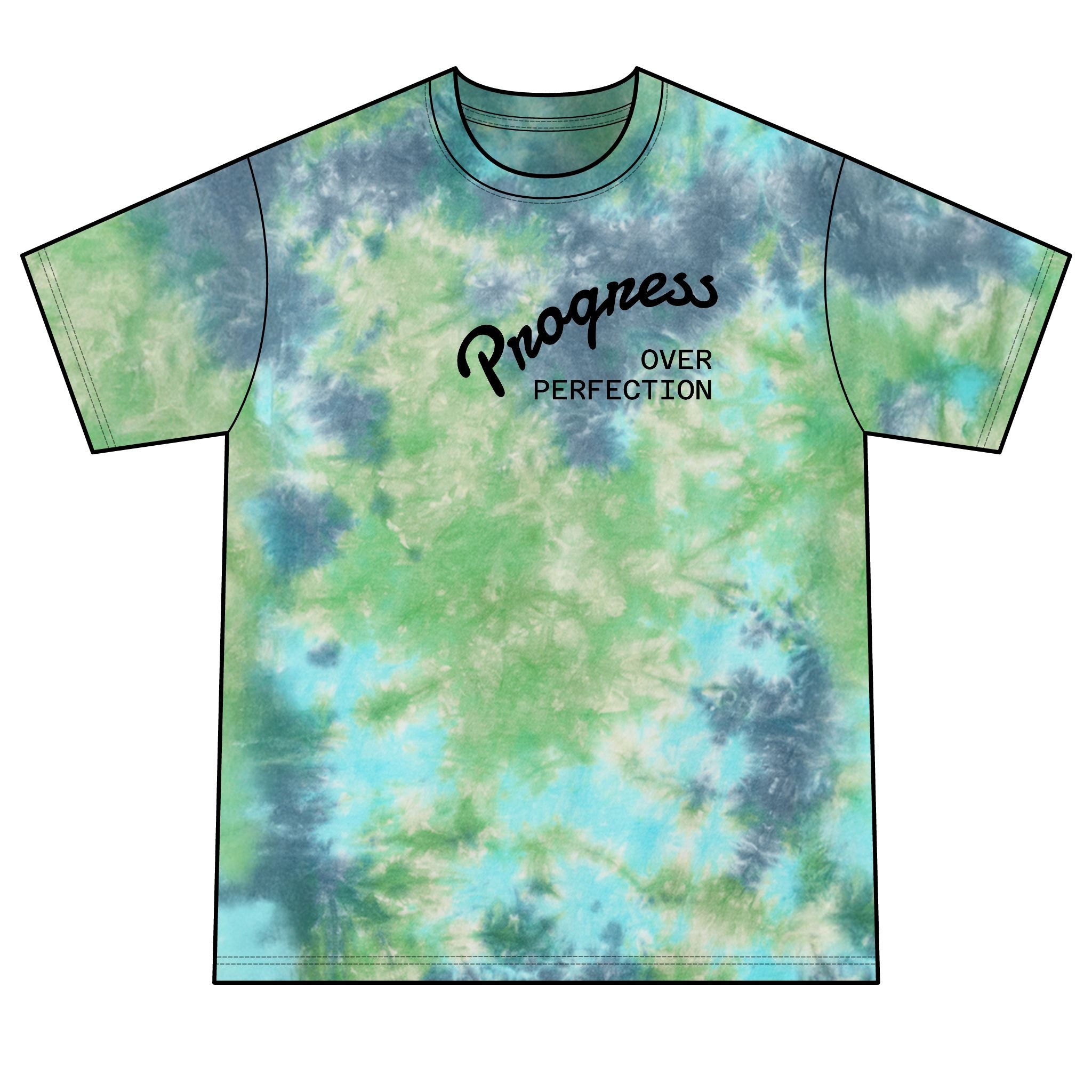 Unisex Crystal Tie-Dye Tee