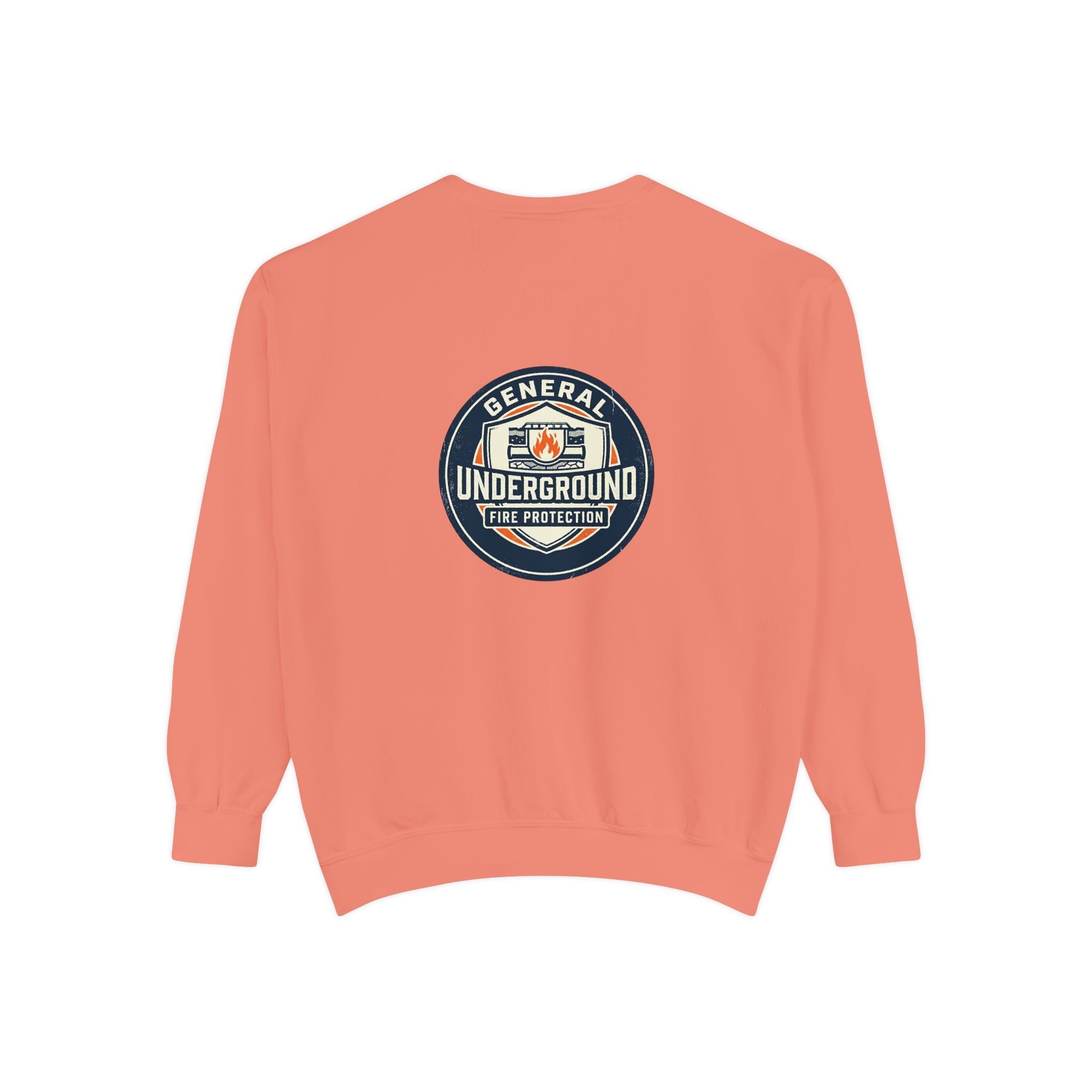 Vintage 'General Underground' Logo Sweatshirt — Distressed Retro Crewneck