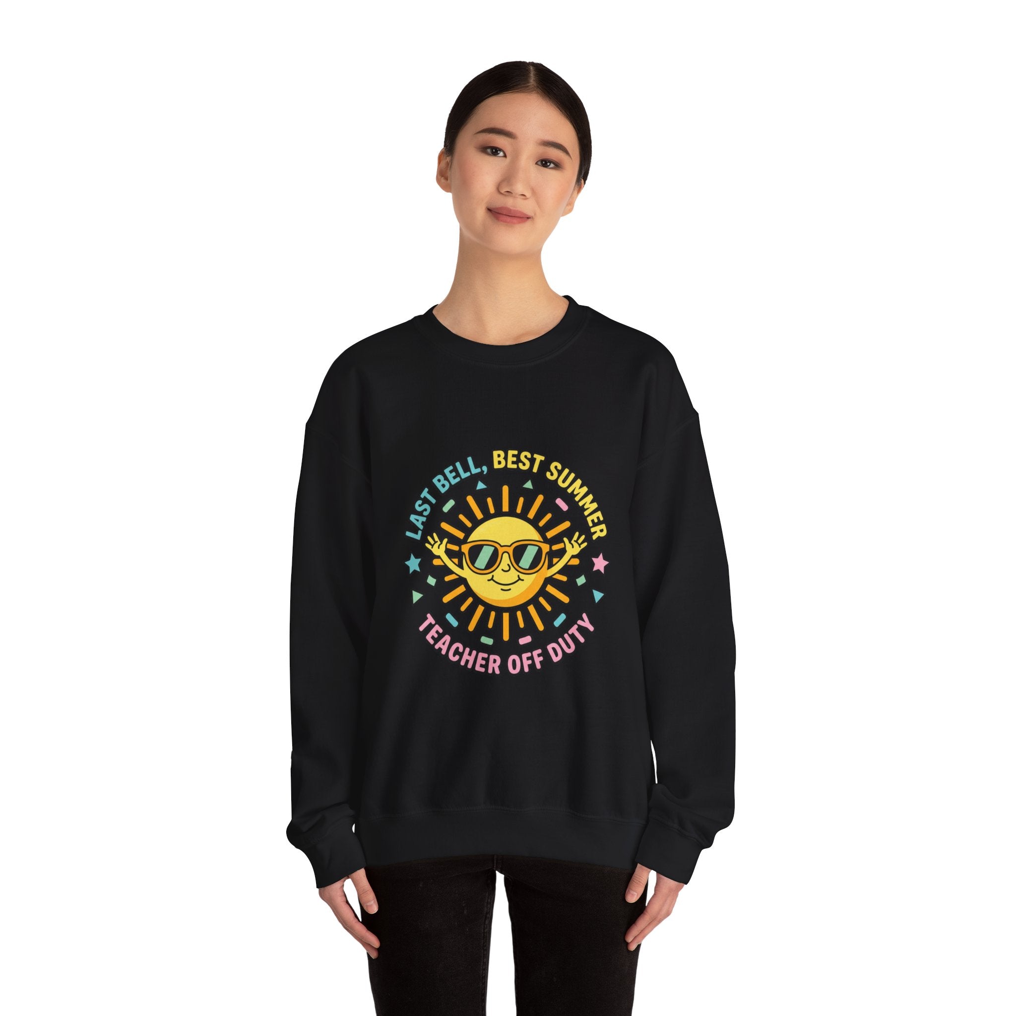 School's Out Sunshine Crewneck Sweatshirt | teacher summer, last day of school