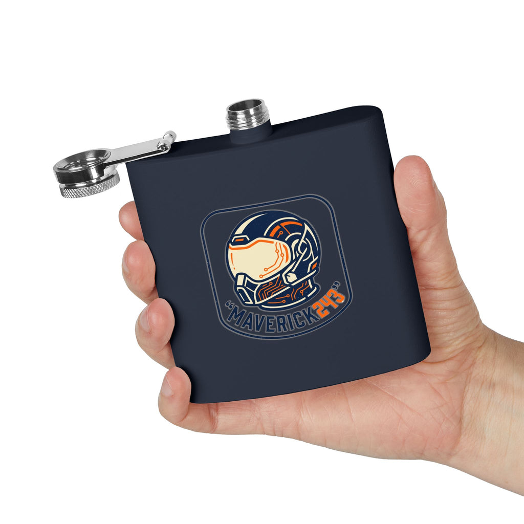 Stainless Steel Flask, 6oz