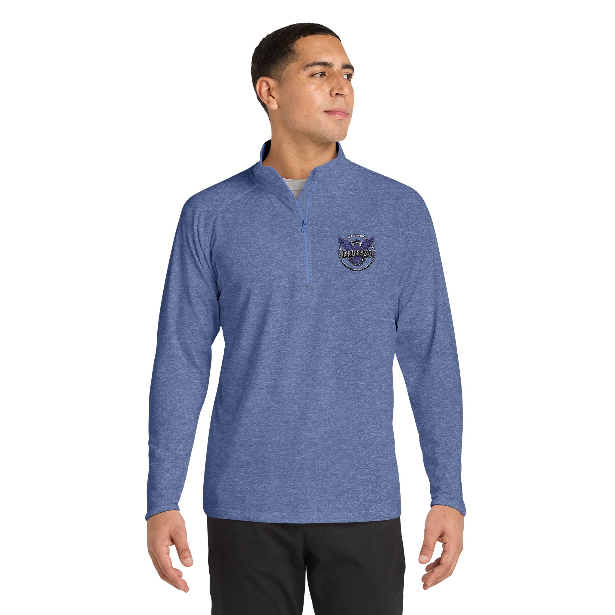 Men's Sport-Wick® Stretch Quarter-Zip Pullover (Embroidery)