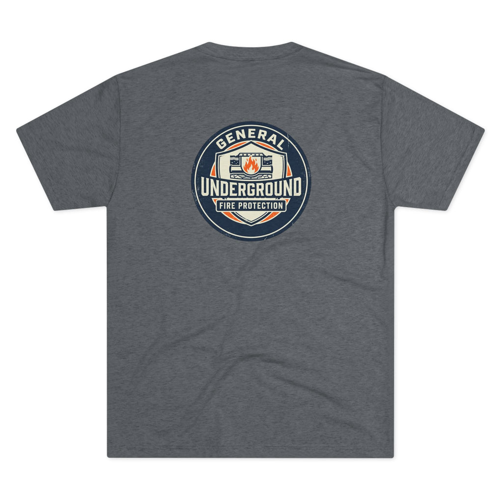 Fire Protection Logo Tee — "General Underground" Badge T-Shirt