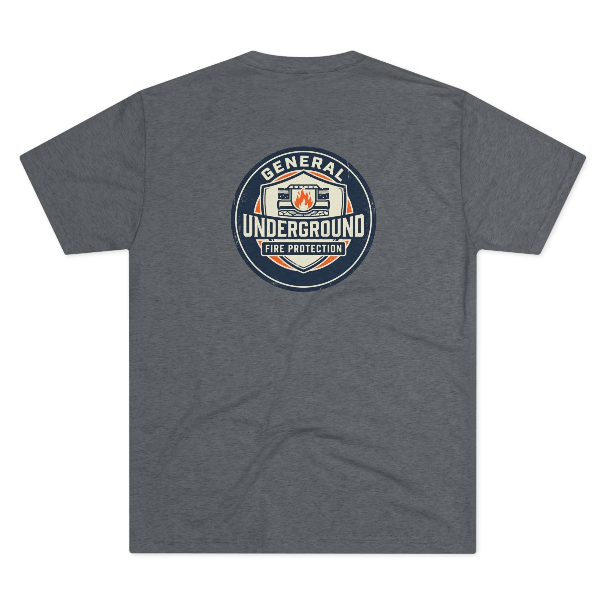 Fire Protection Logo Tee — "General Underground" Badge T-Shirt