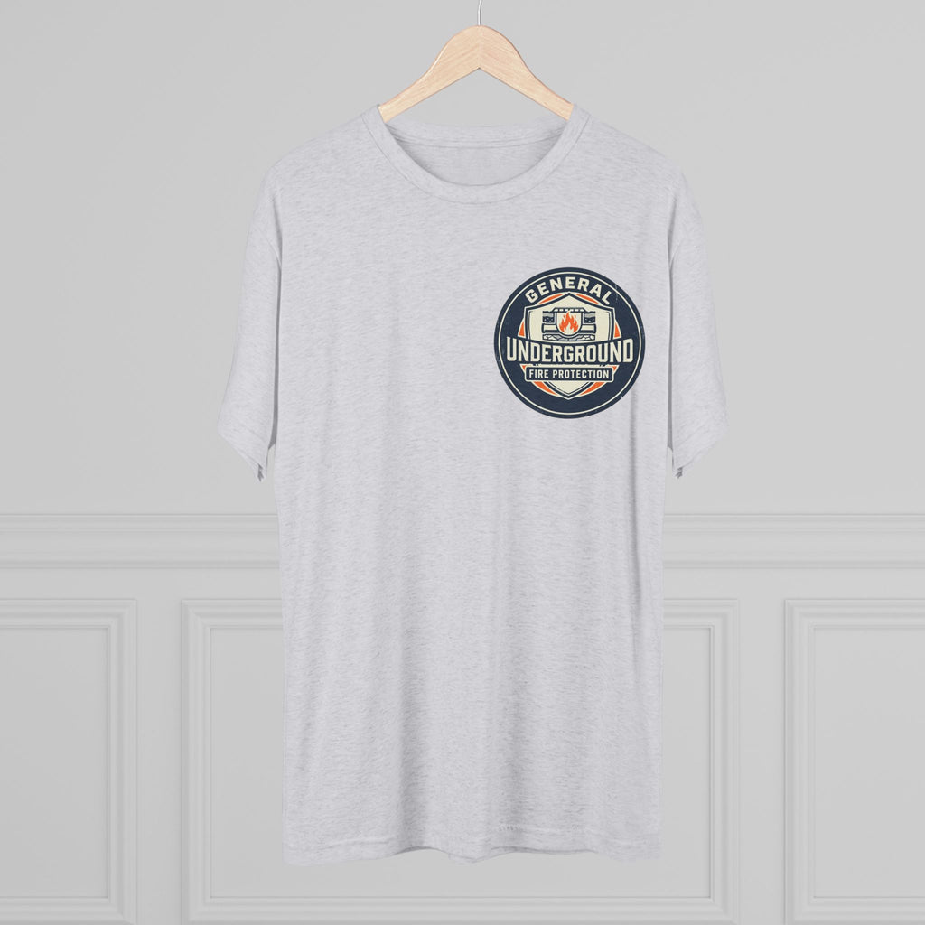 Fire Protection Logo Tee — "General Underground" Badge T-Shirt