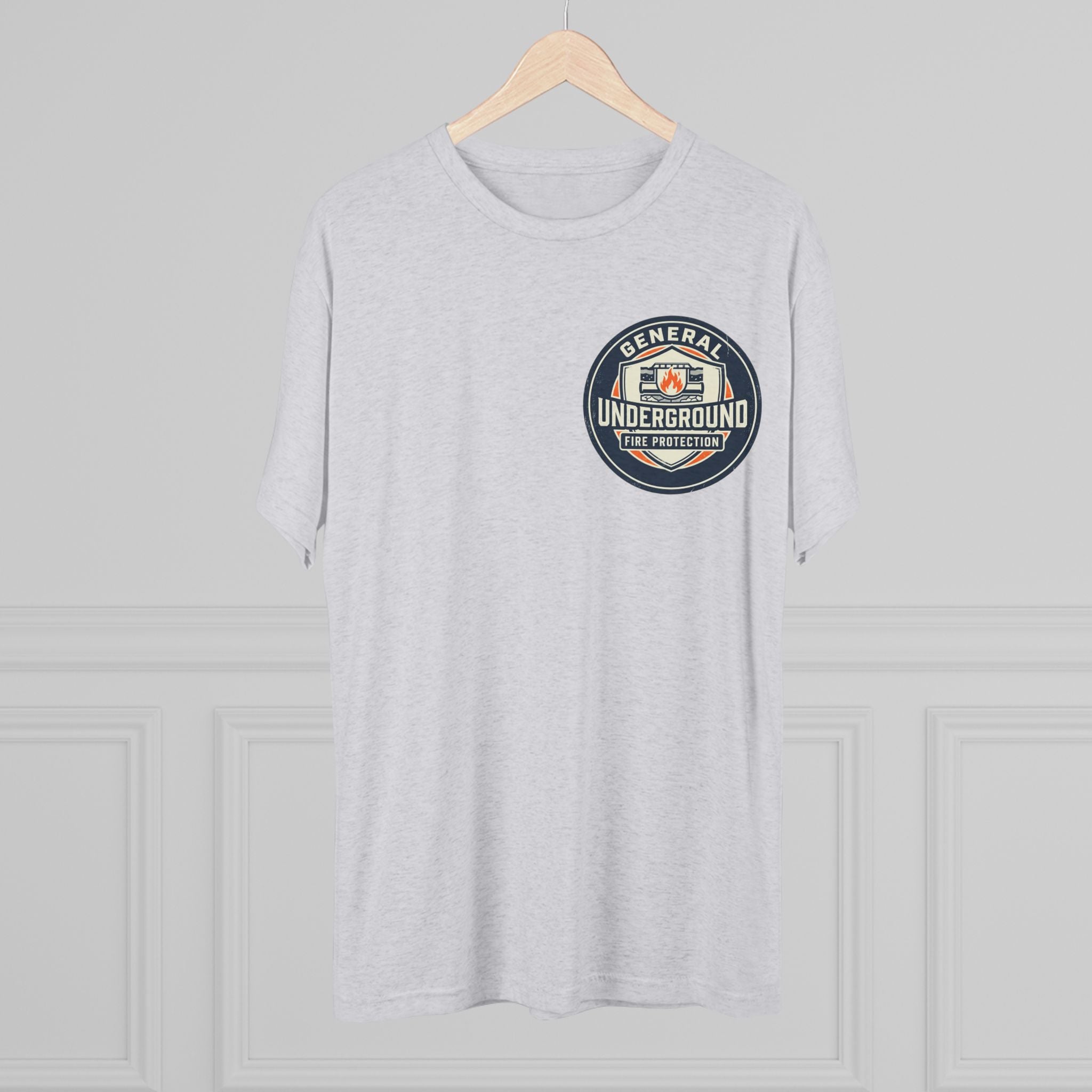 Fire Protection Logo Tee — "General Underground" Badge T-Shirt