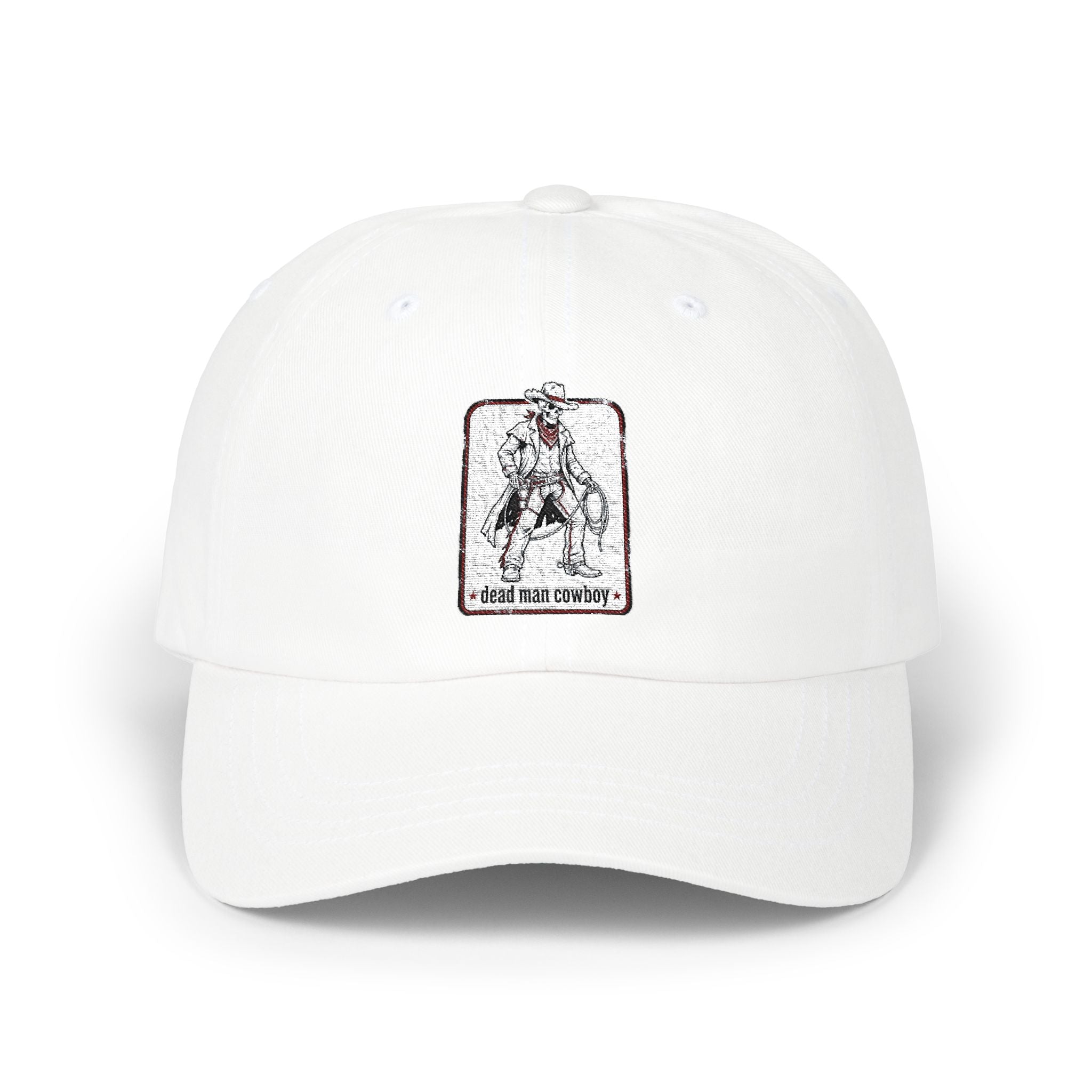 Dad Cap with Vintage Cowboy Rodeo Patch — 'Cowboy Rodeo' Embroidered Hat