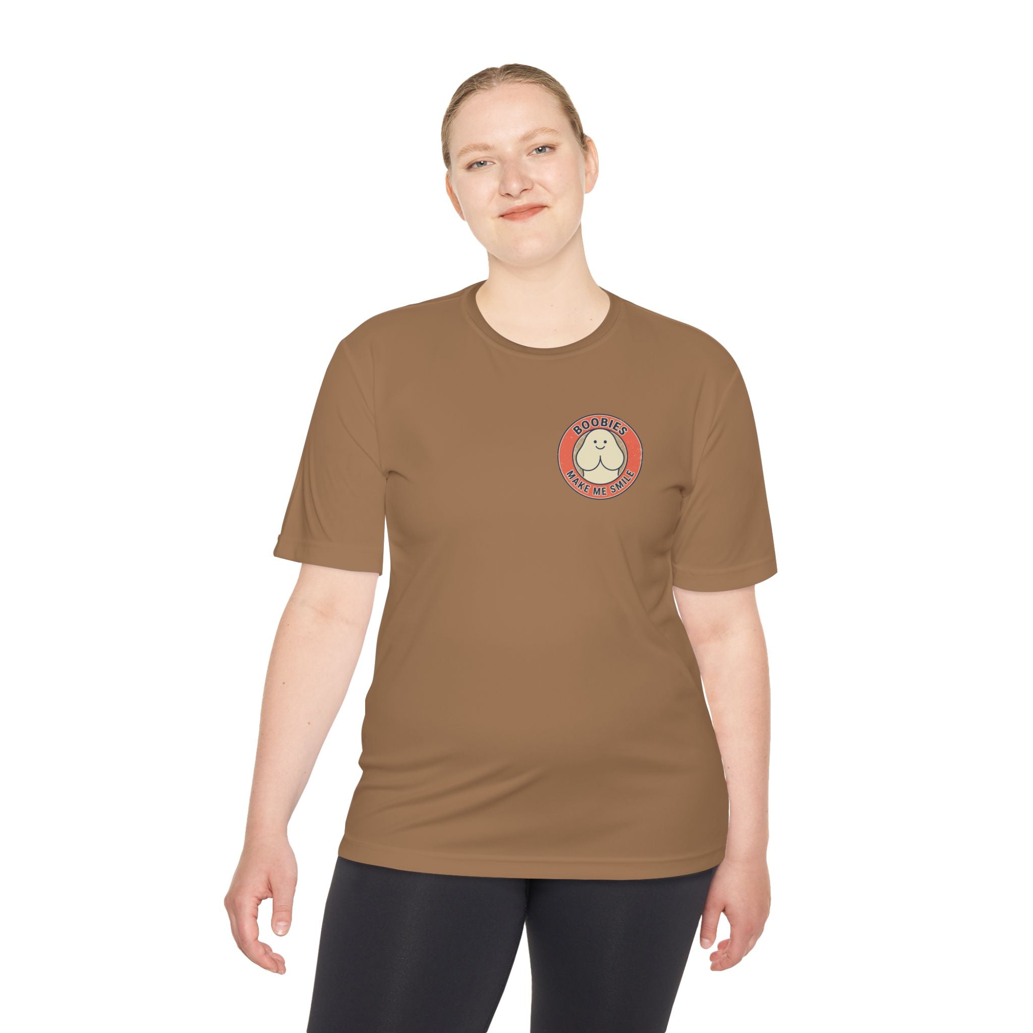 Boobies Make Me Smile Tee — Funny Retro Graphic Shirt