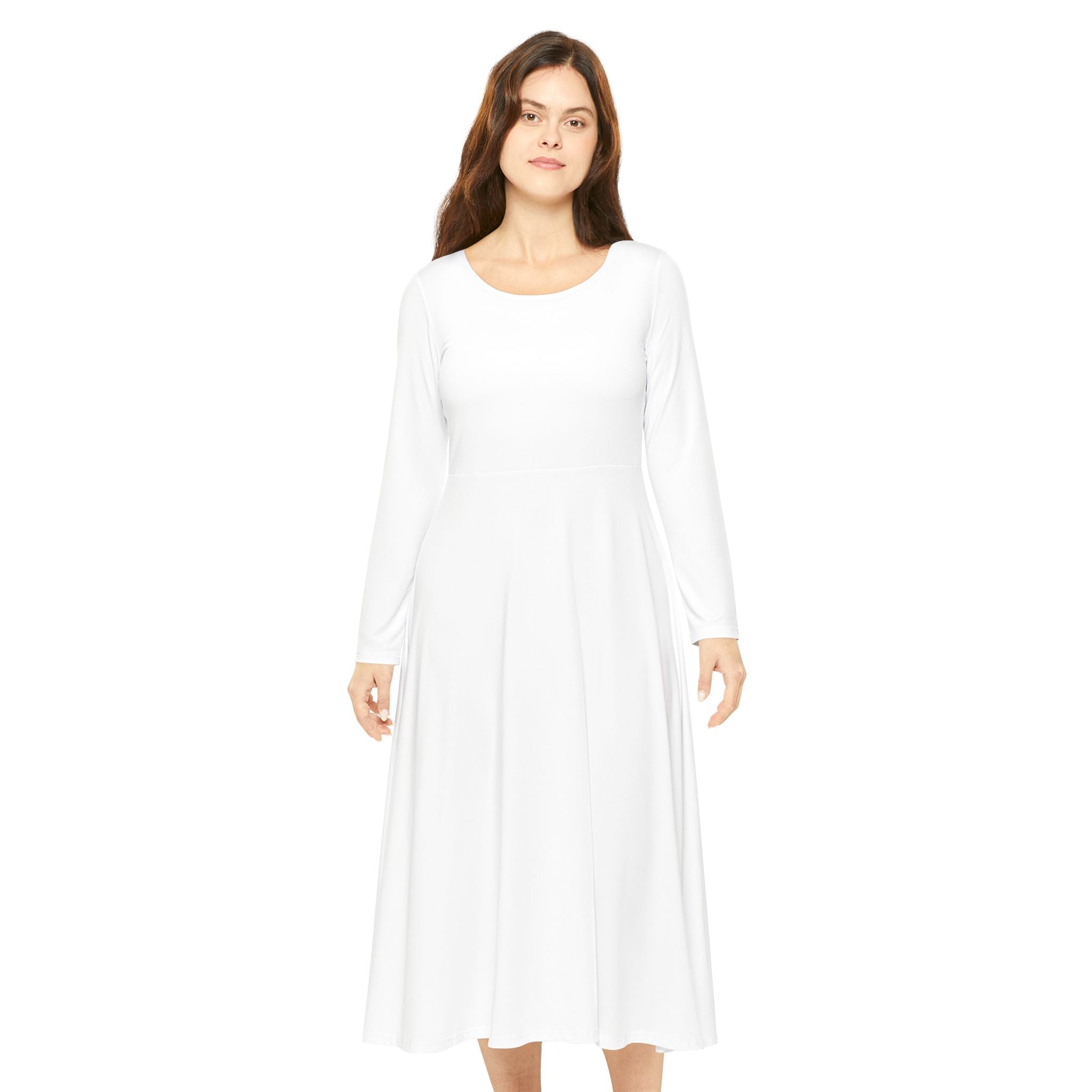 Women's Long Sleeve Dance Dress (AOP)