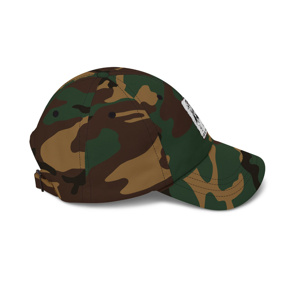Dad Cap with Vintage Cowboy Rodeo Patch — 'Cowboy Rodeo' Embroidered Hat