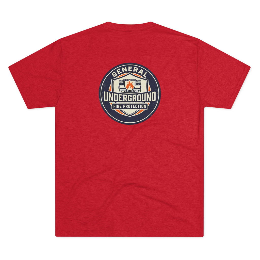 Fire Protection Logo Tee — "General Underground" Badge T-Shirt
