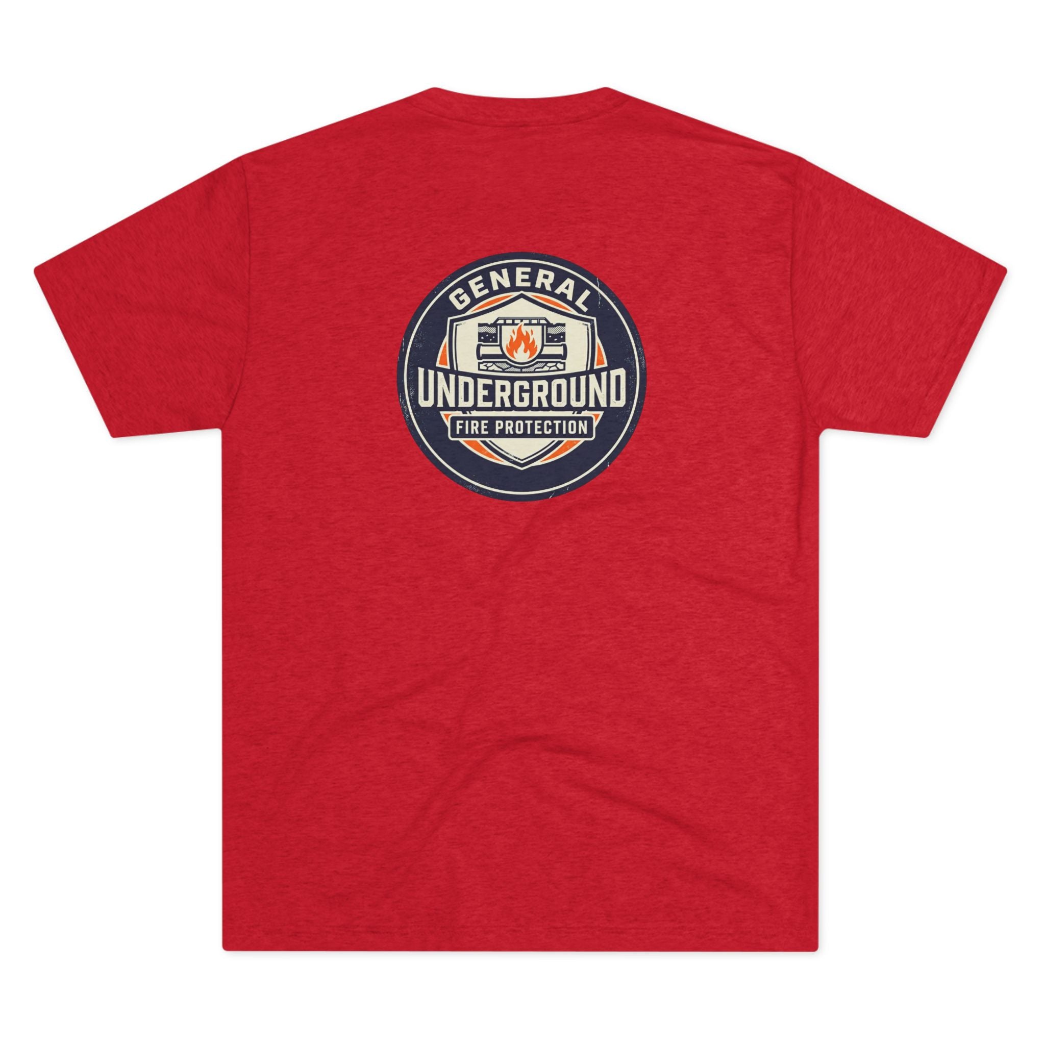 Fire Protection Logo Tee — "General Underground" Badge T-Shirt