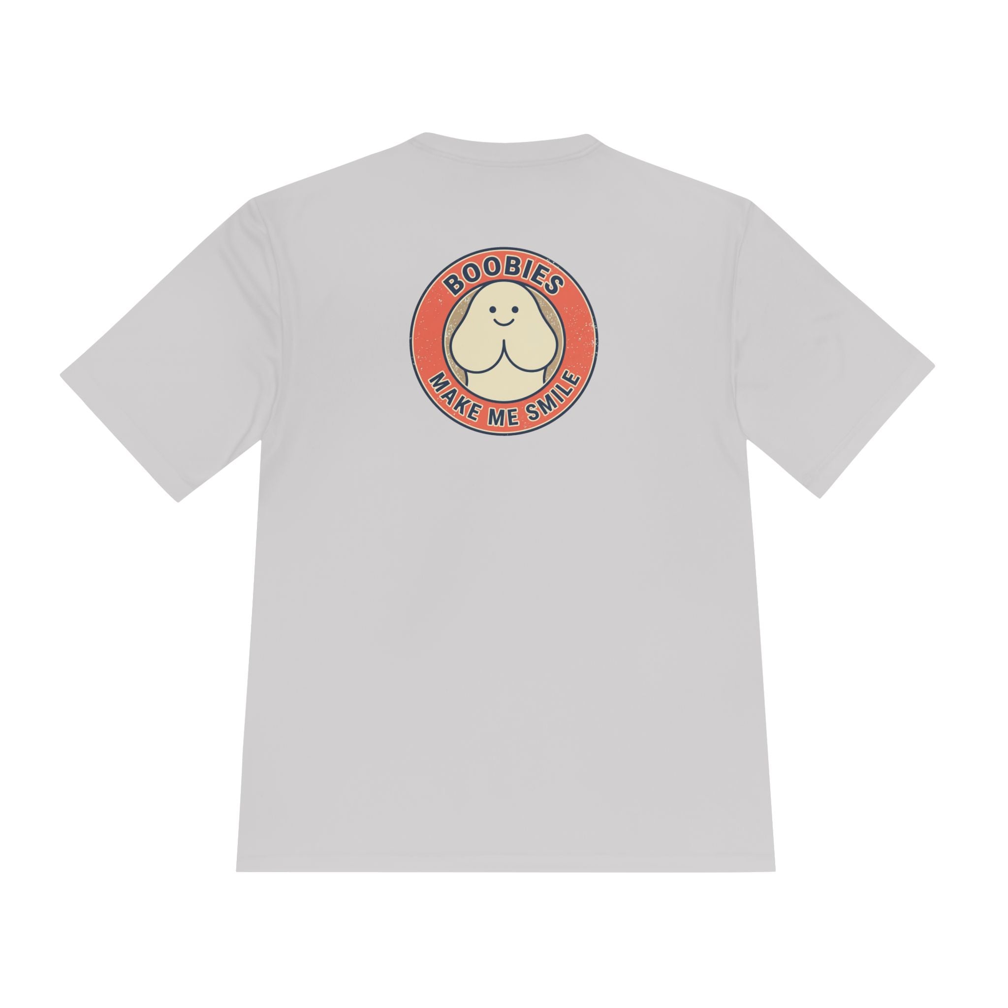 Boobies Make Me Smile Tee — Funny Retro Graphic Shirt