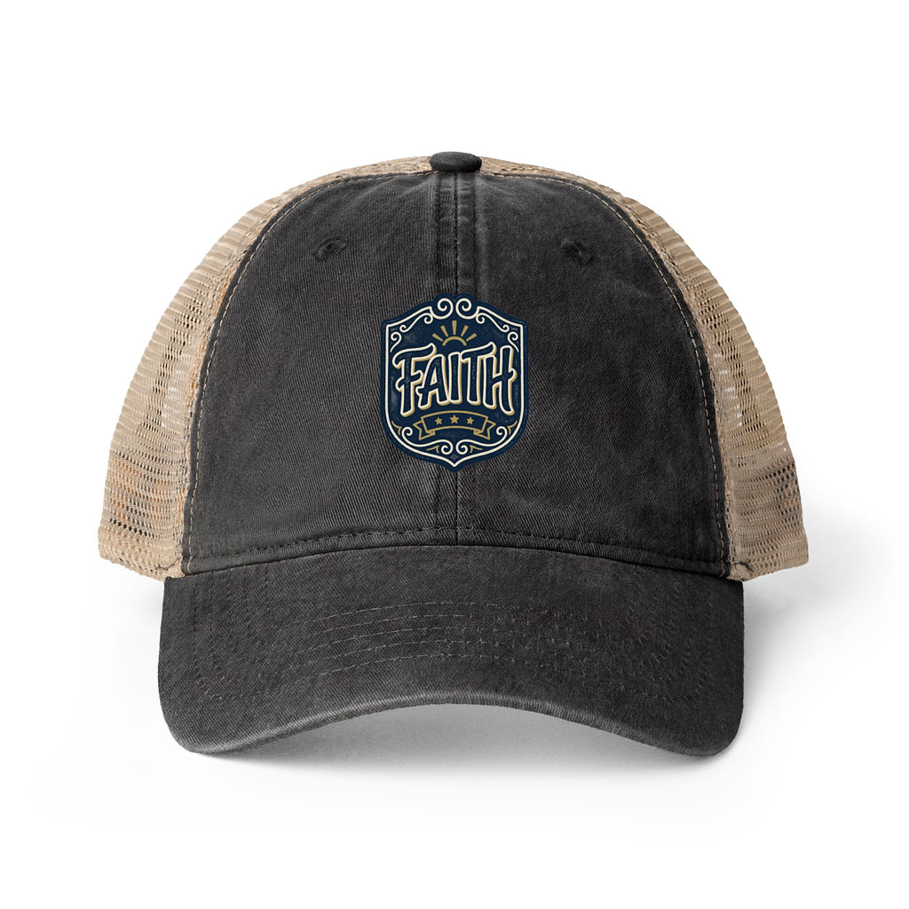 Women's Washed Mesh-Back Cap