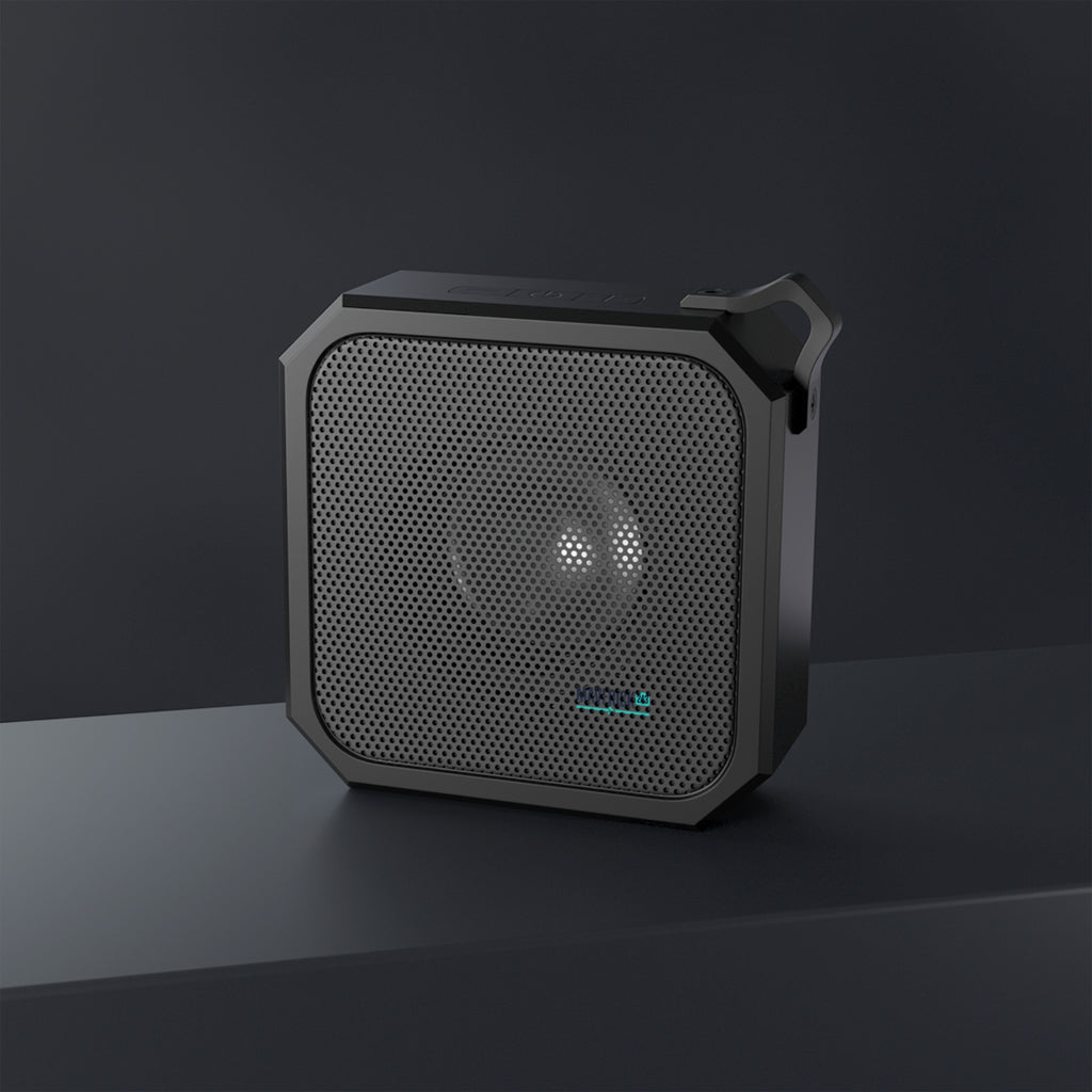 Outdoor Bluetooth Speaker — Waterproof Portable Speaker with Carabiner for Camping & Hiking
