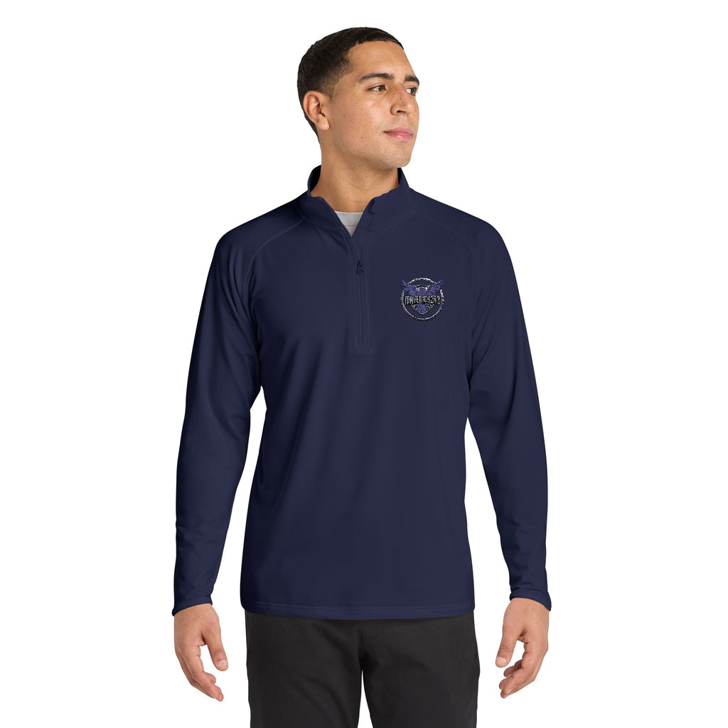 Men's Sport-Wick® Stretch Quarter-Zip Pullover (Embroidery)