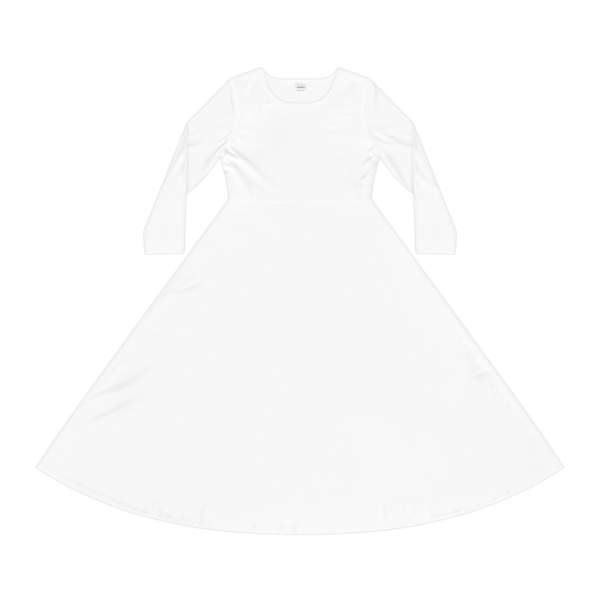 Women's Long Sleeve Dance Dress (AOP)