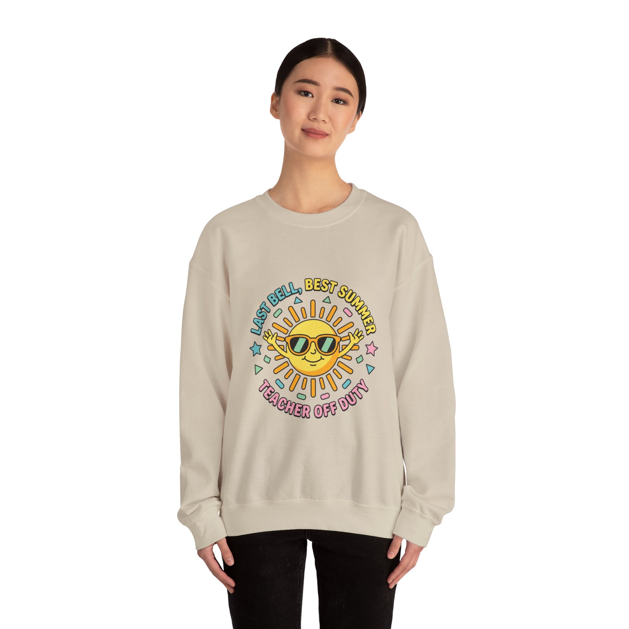 School's Out Sunshine Crewneck Sweatshirt | teacher summer, last day of school