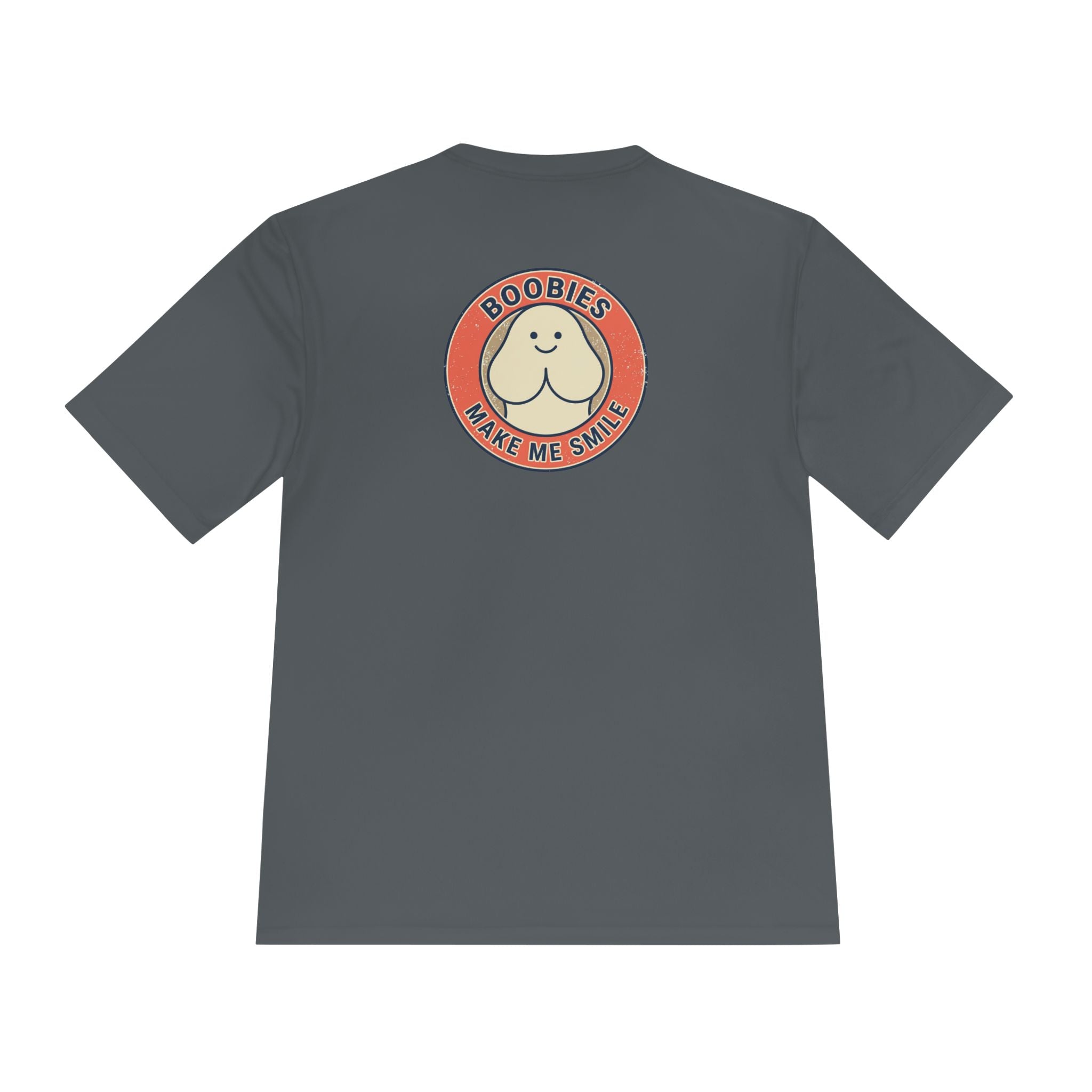 Boobies Make Me Smile Tee — Funny Retro Graphic Shirt
