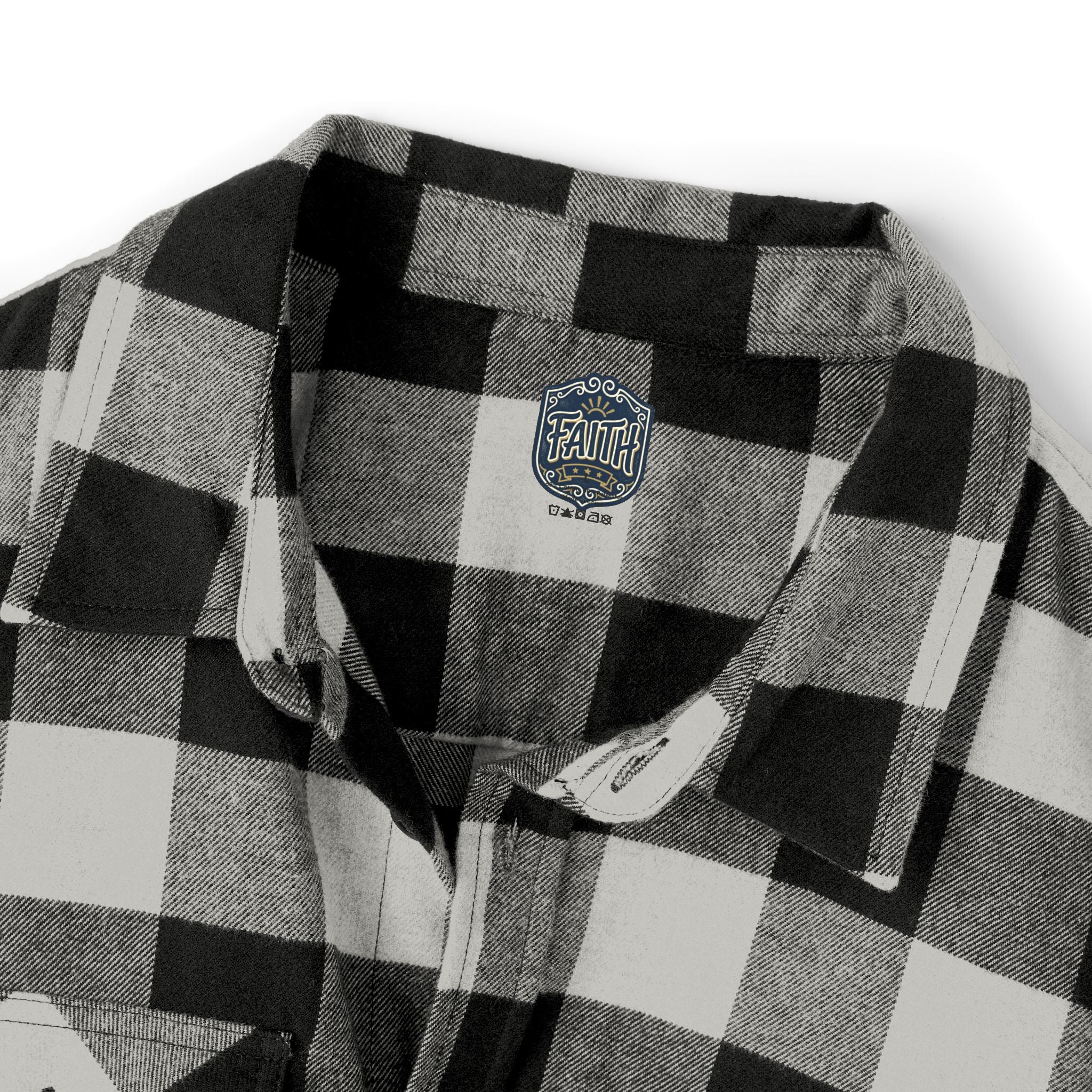 Olive & Black Buffalo Plaid Flannel Shirt