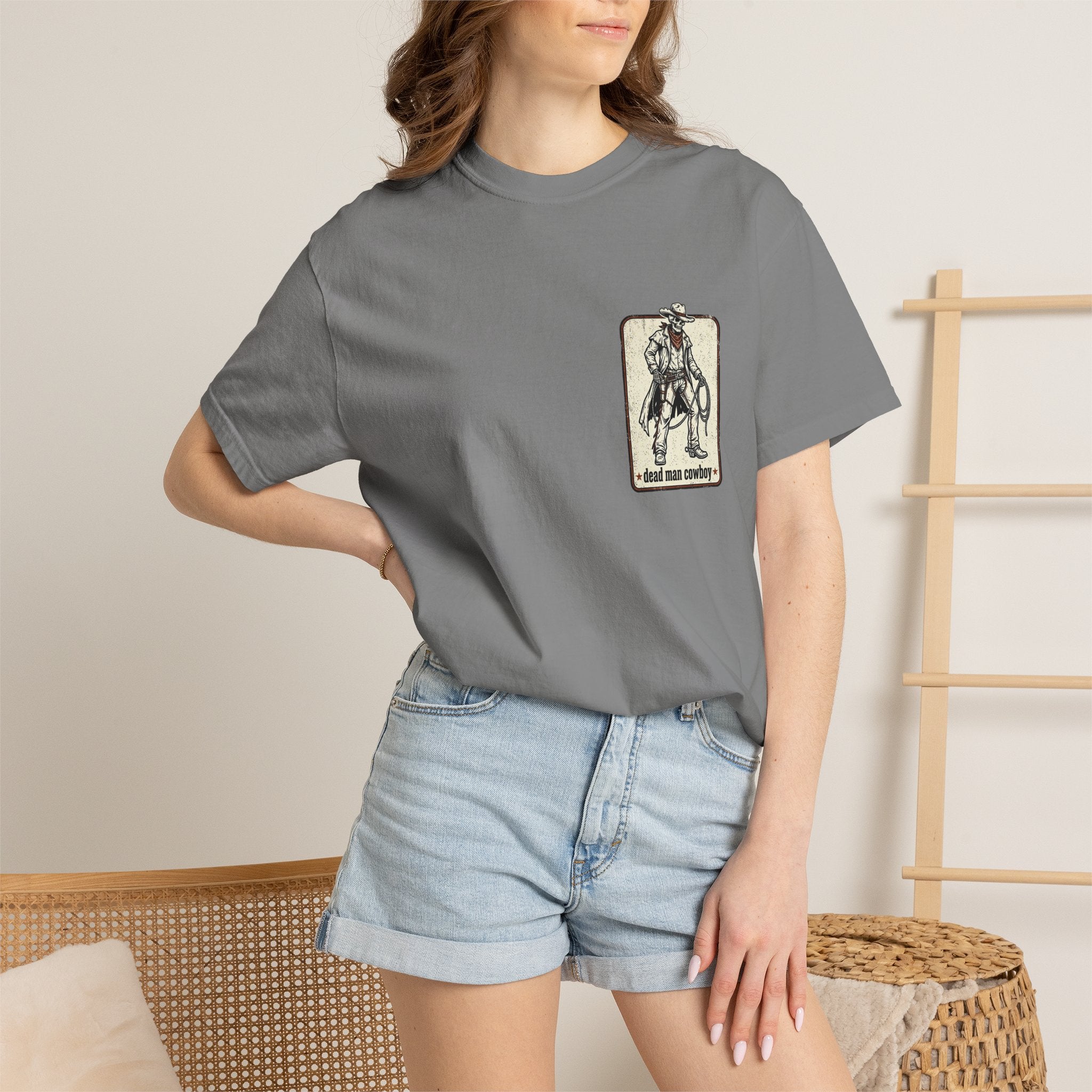 Dead Man Cowboy Graphic T‑Shirt