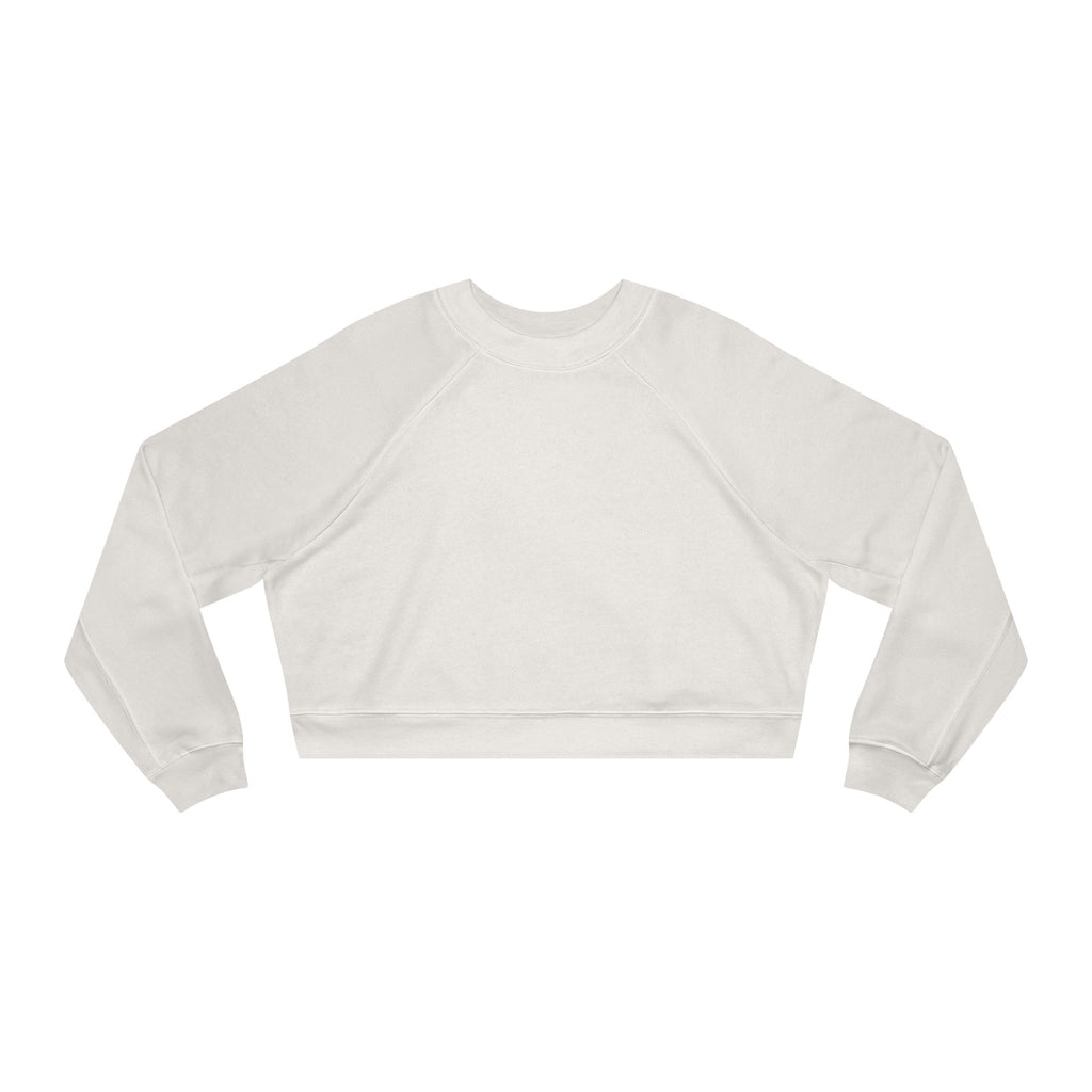 Cropped Pullover — Cozy Women's Fleece Sweatshirt