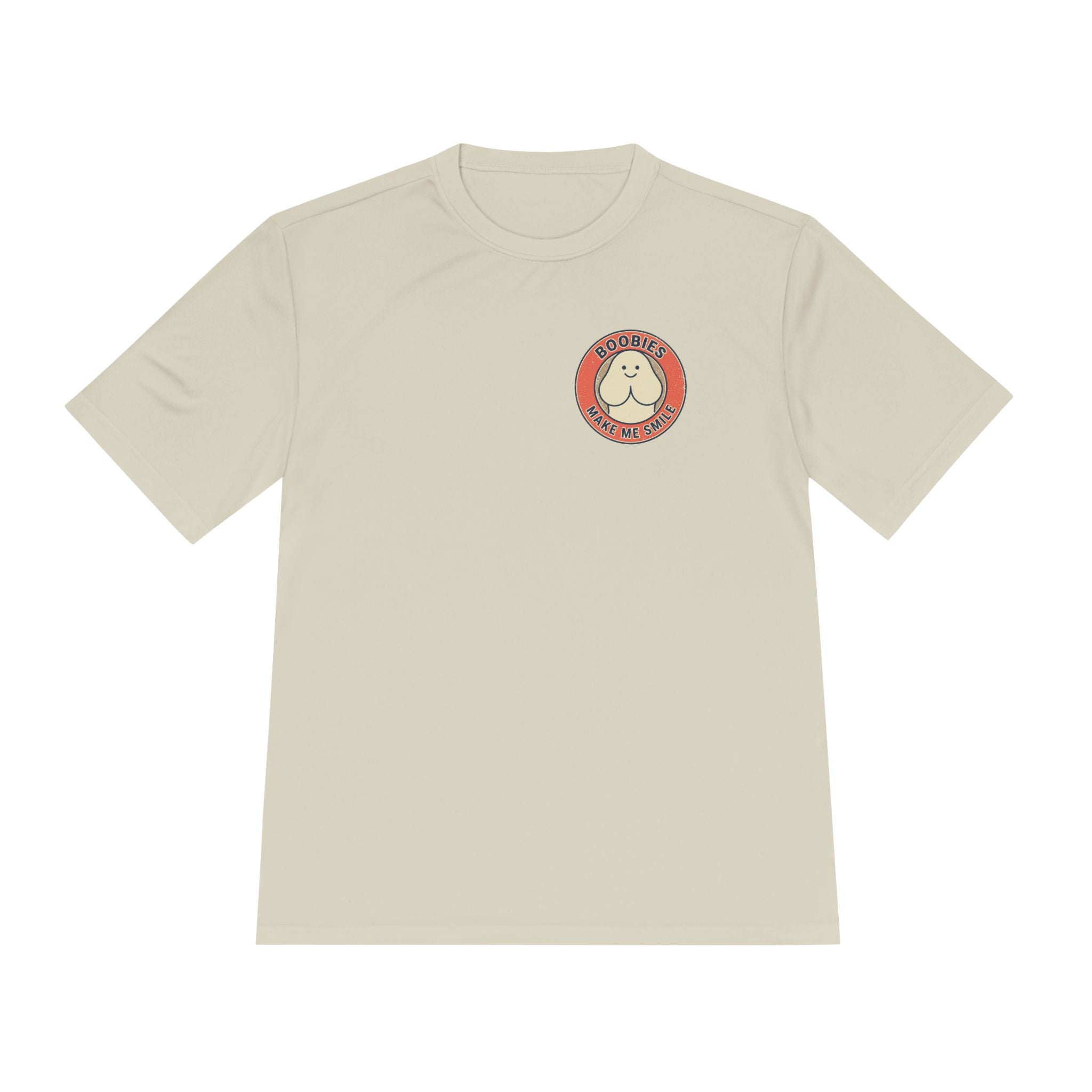 Boobies Make Me Smile Tee — Funny Retro Graphic Shirt