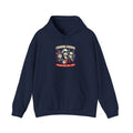 Founding Daddies Liberty Portrait Hoodie | patriotic humor, distressed Americana