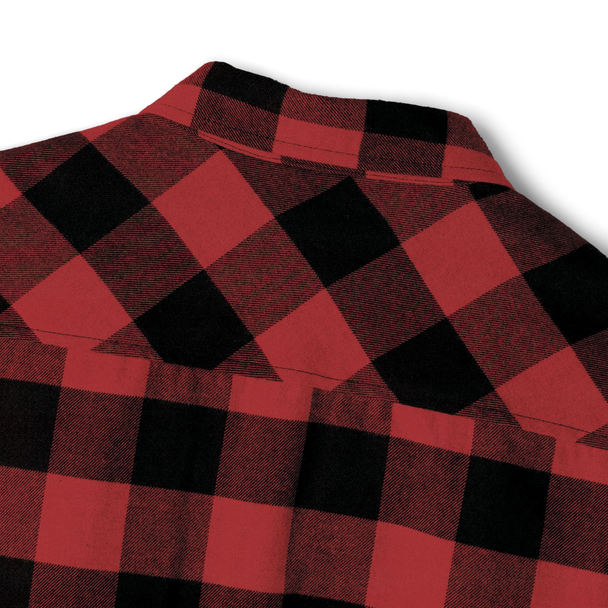 Olive & Black Buffalo Plaid Flannel Shirt