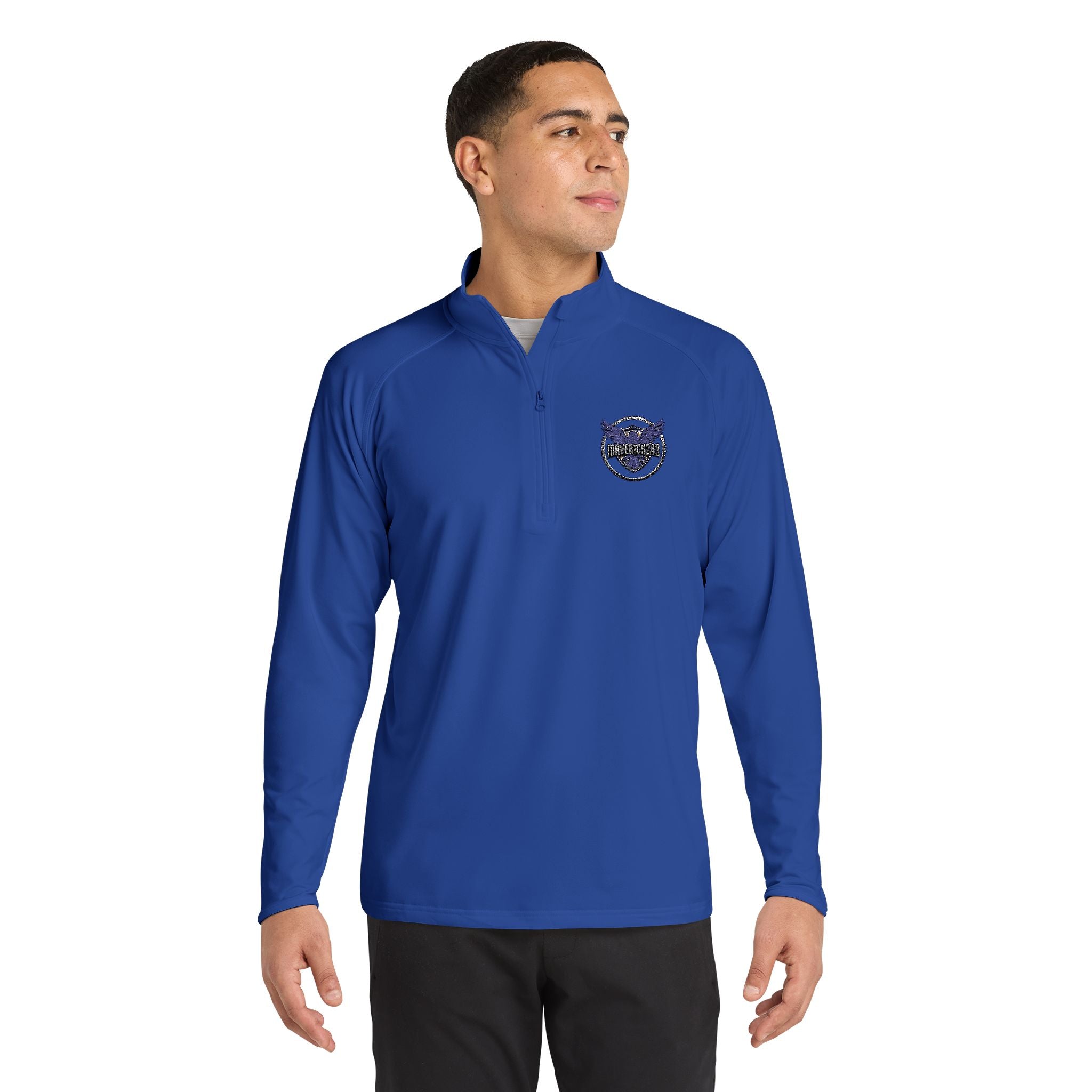 Men's Sport-Wick® Stretch Quarter-Zip Pullover (Embroidery)