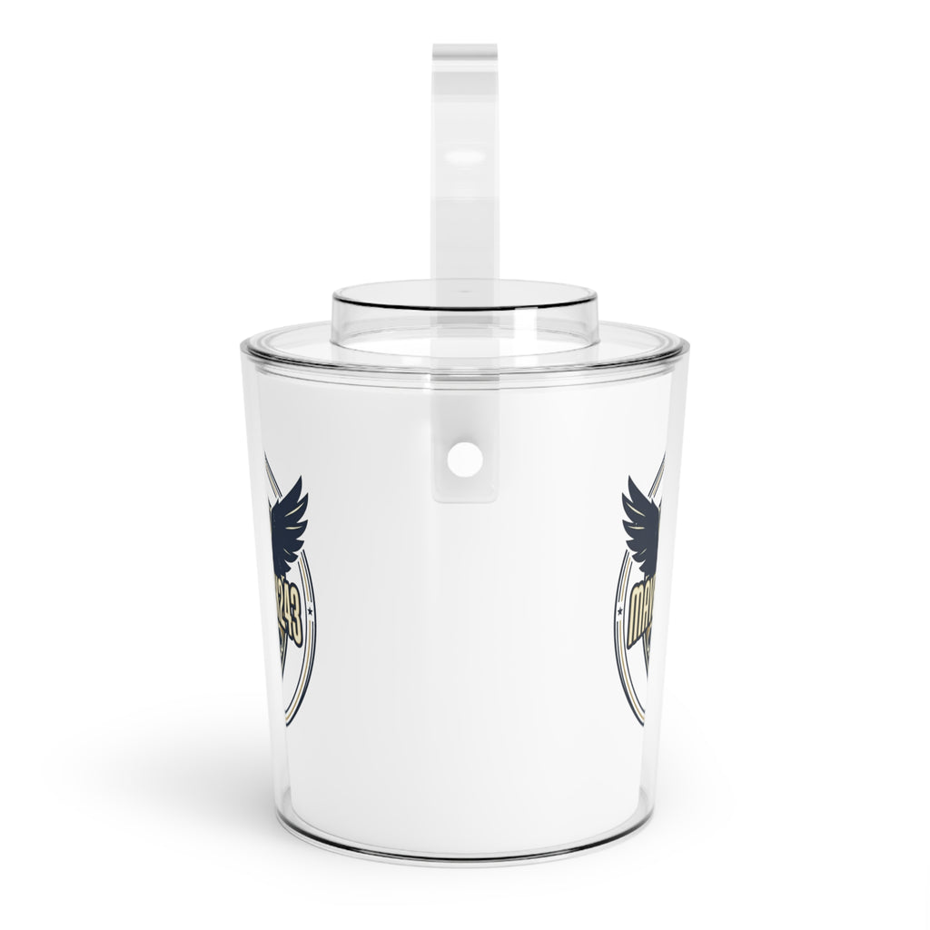 Ice Bucket with Tongs