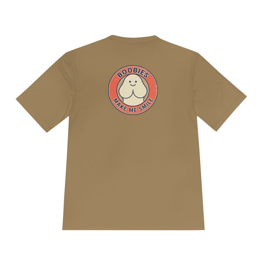 Boobies Make Me Smile Tee — Funny Retro Graphic Shirt