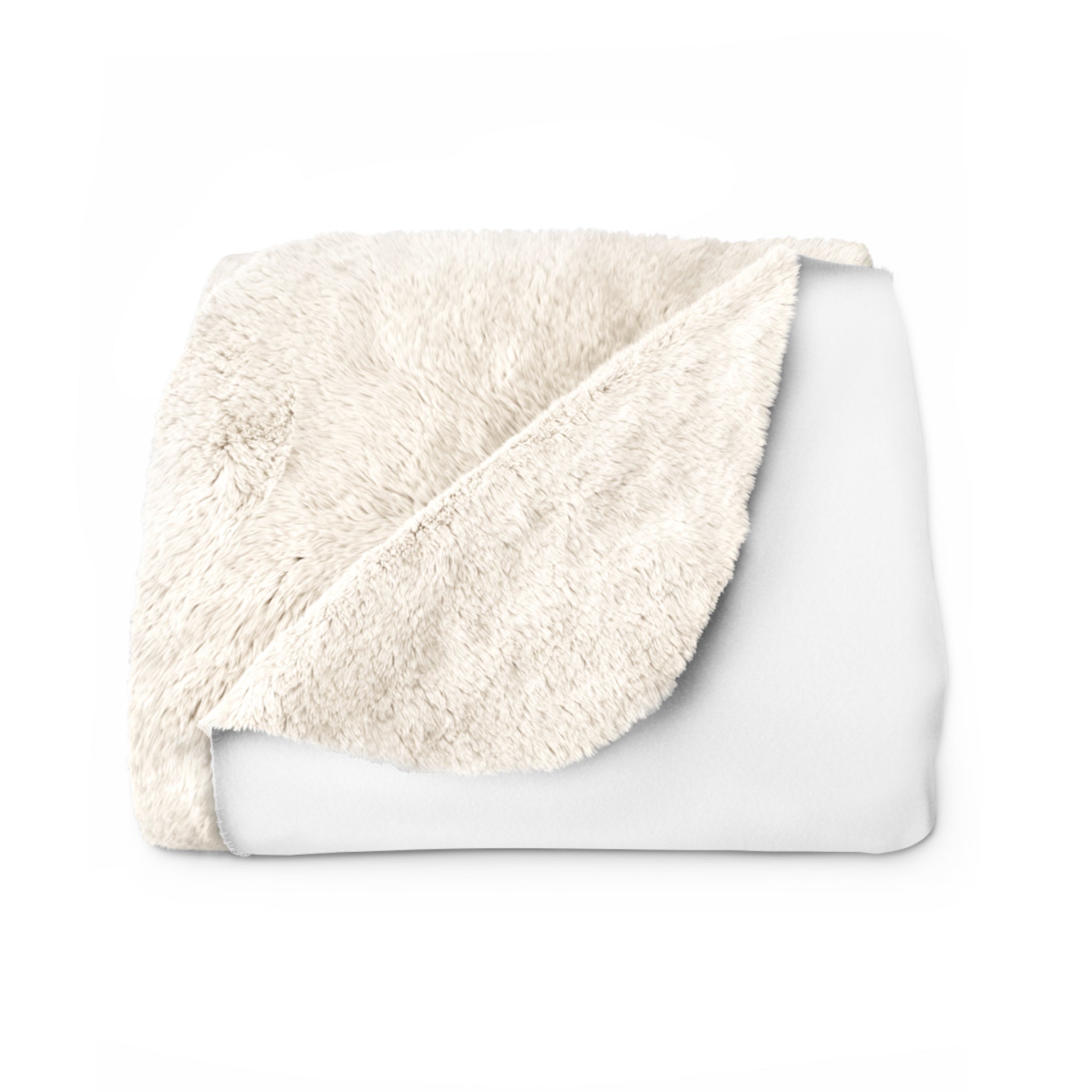 Faith Shield Sherpa Fleece Blanket — Cozy Inspirational Throw