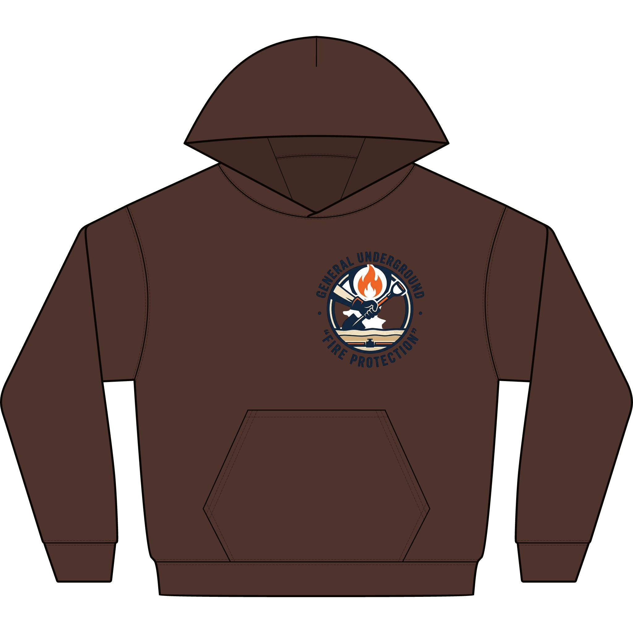 Unisex Mainstreet Heavyweight Hooded Sweatshirt