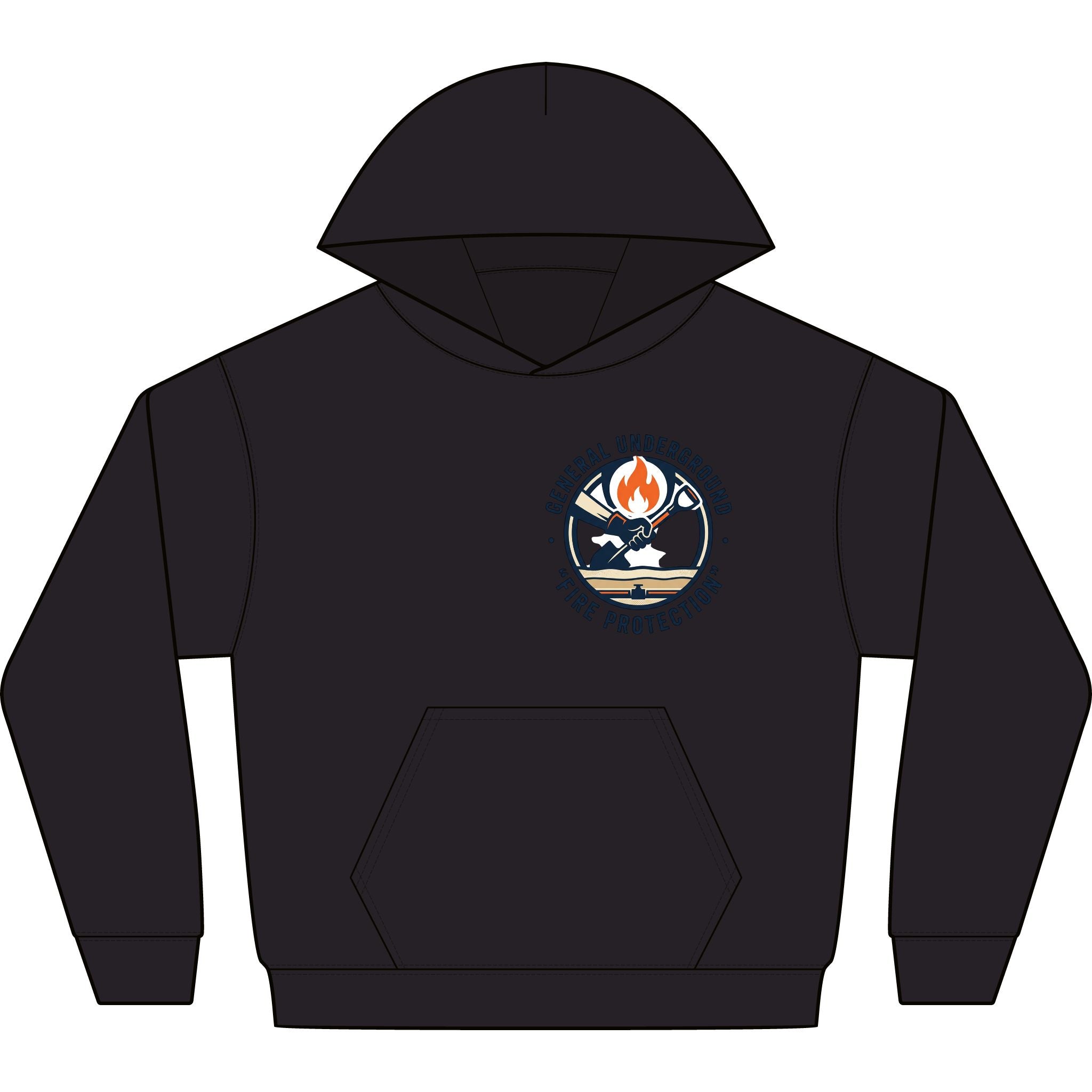 Unisex Mainstreet Heavyweight Hooded Sweatshirt