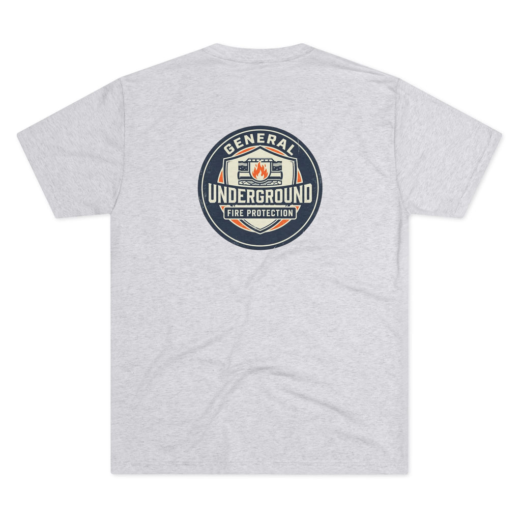 Fire Protection Logo Tee — "General Underground" Badge T-Shirt