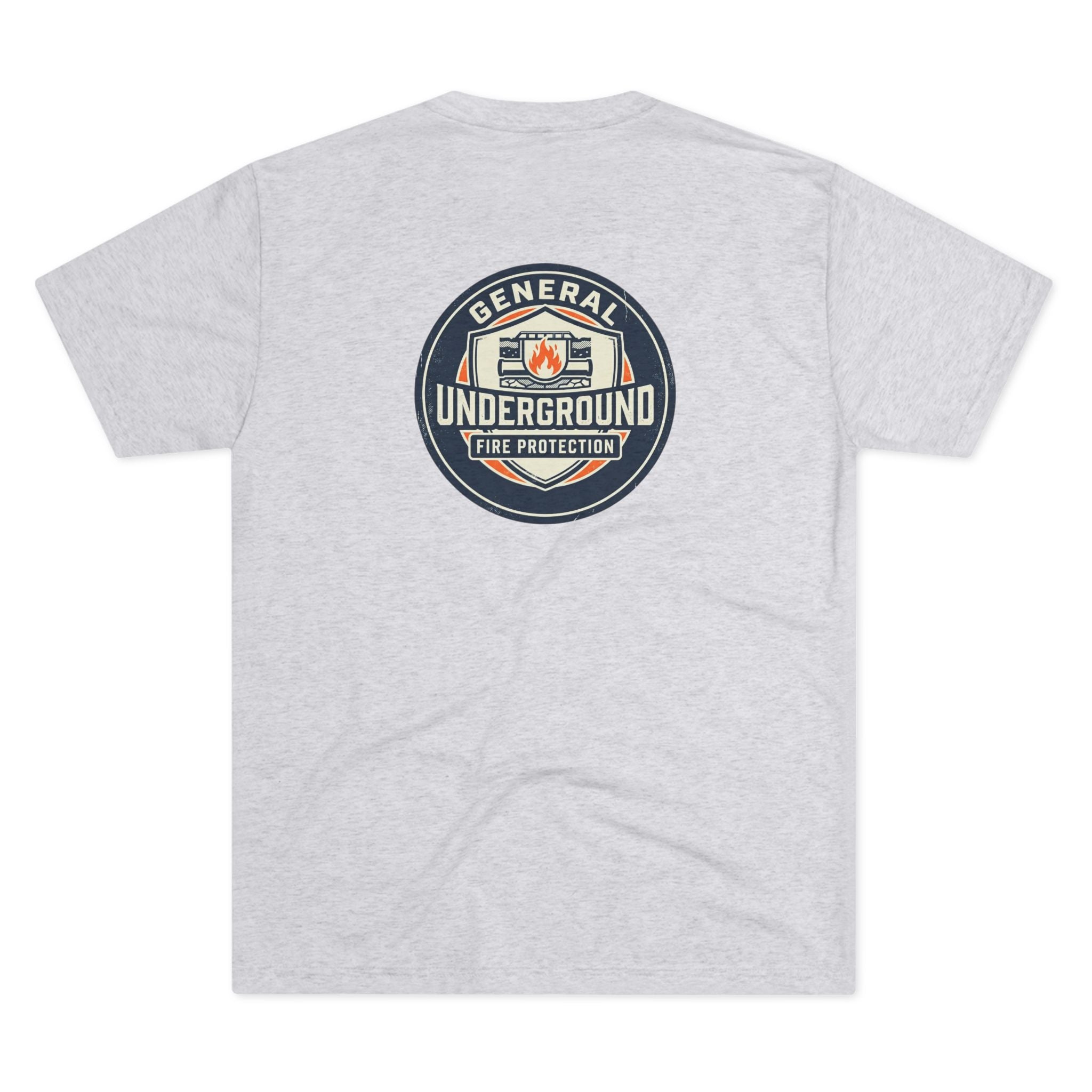 Fire Protection Logo Tee — "General Underground" Badge T-Shirt