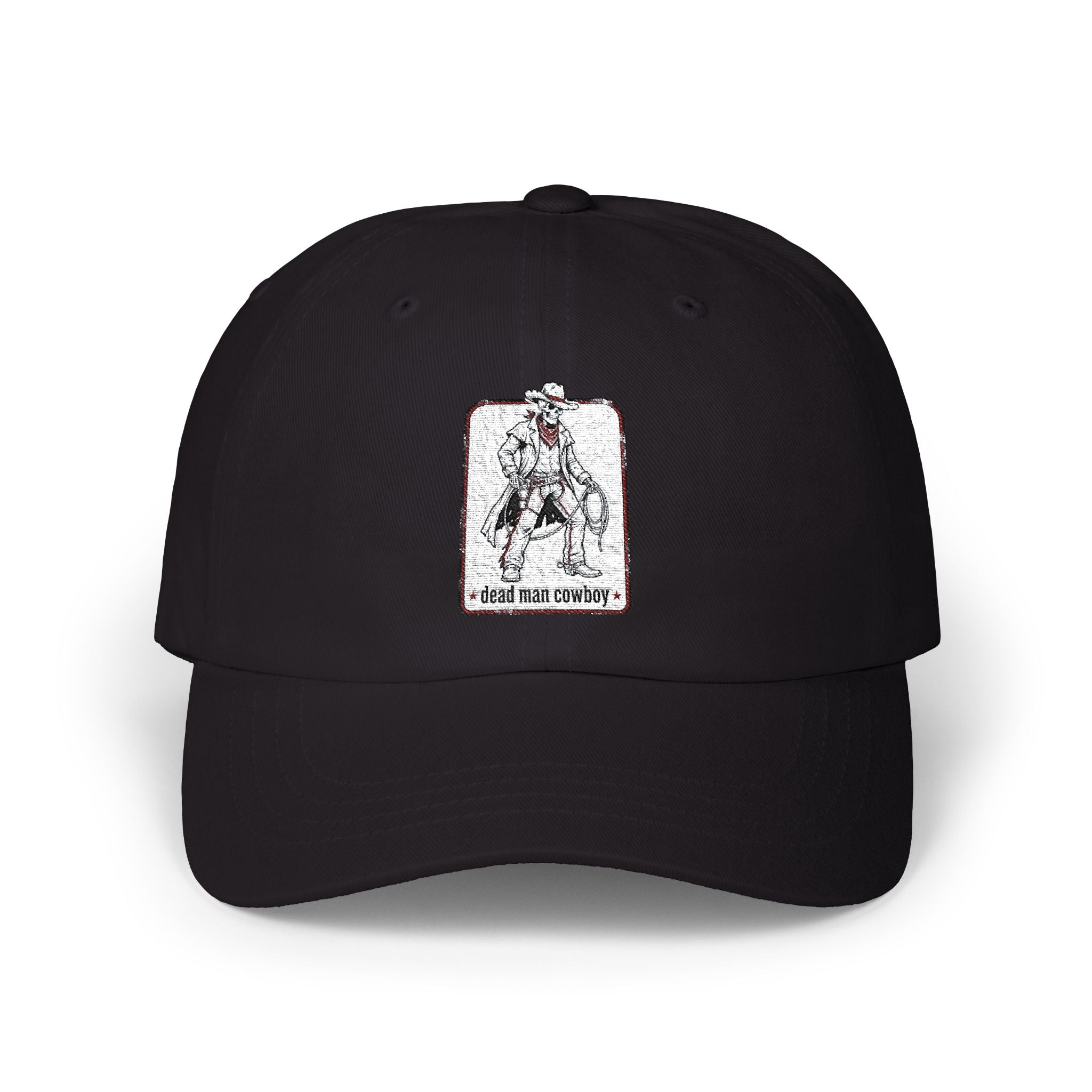 Dad Cap with Vintage Cowboy Rodeo Patch — 'Cowboy Rodeo' Embroidered Hat