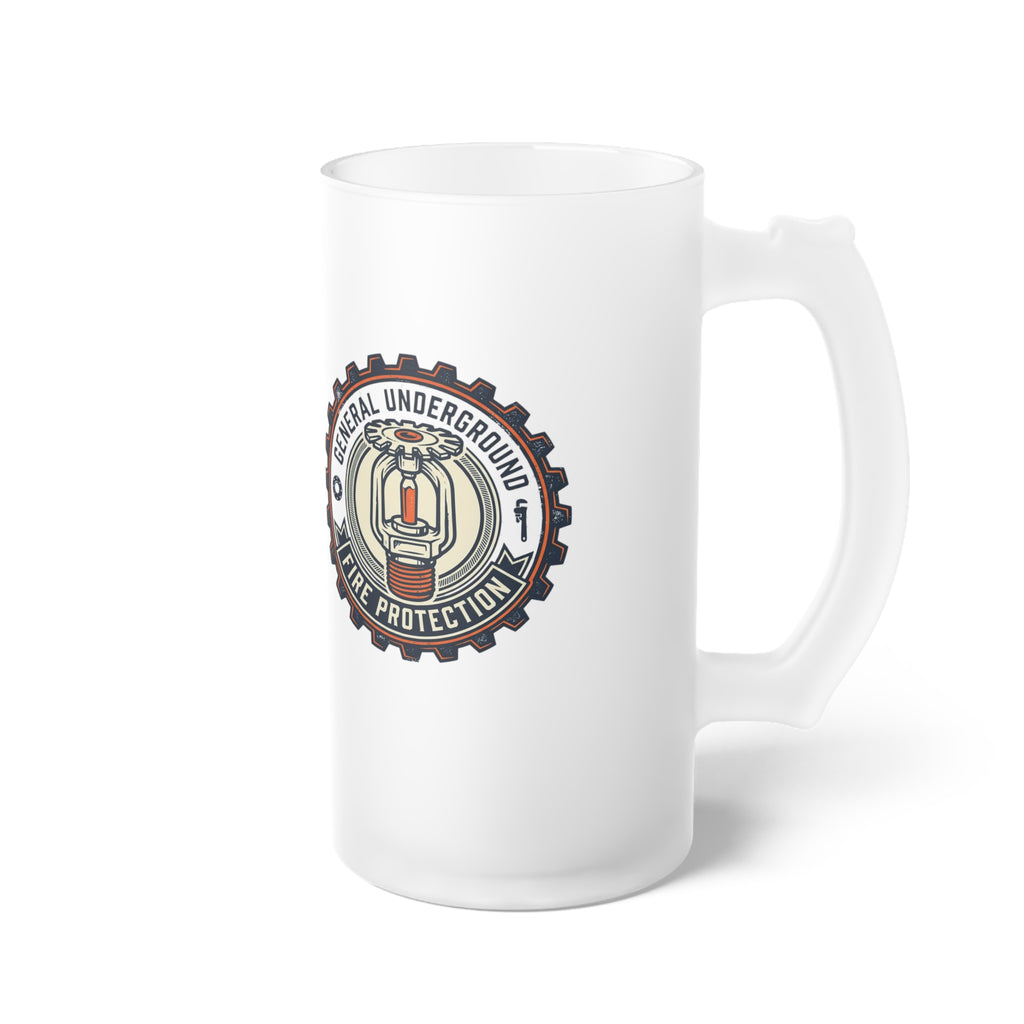 Frosted Glass Beer Mug