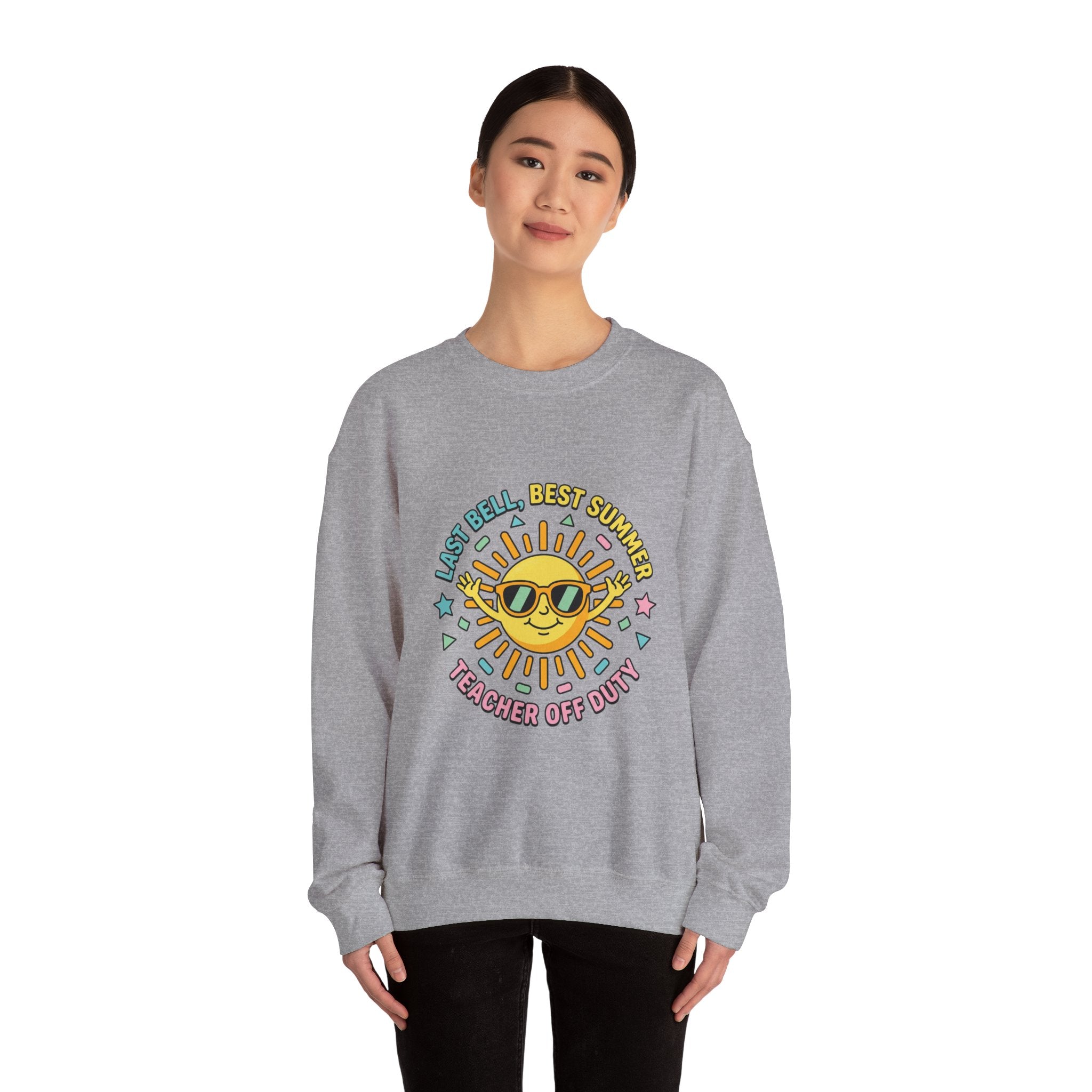 School's Out Sunshine Crewneck Sweatshirt | teacher summer, last day of school
