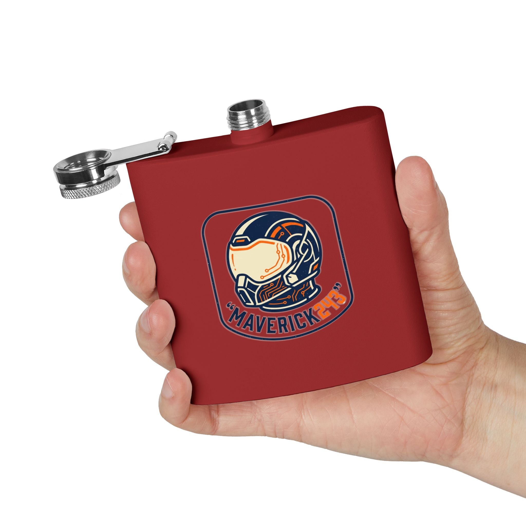 Stainless Steel Flask, 6oz