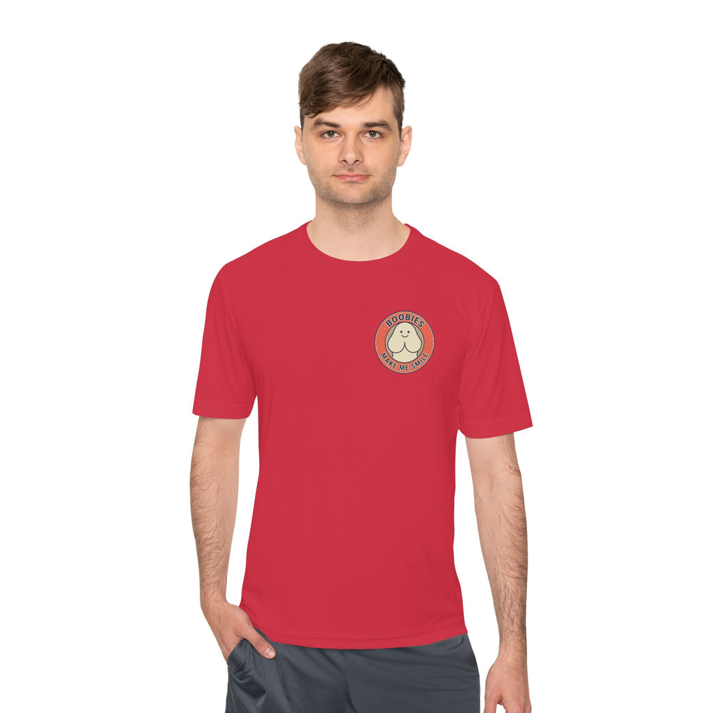 Boobies Make Me Smile Tee — Funny Retro Graphic Shirt