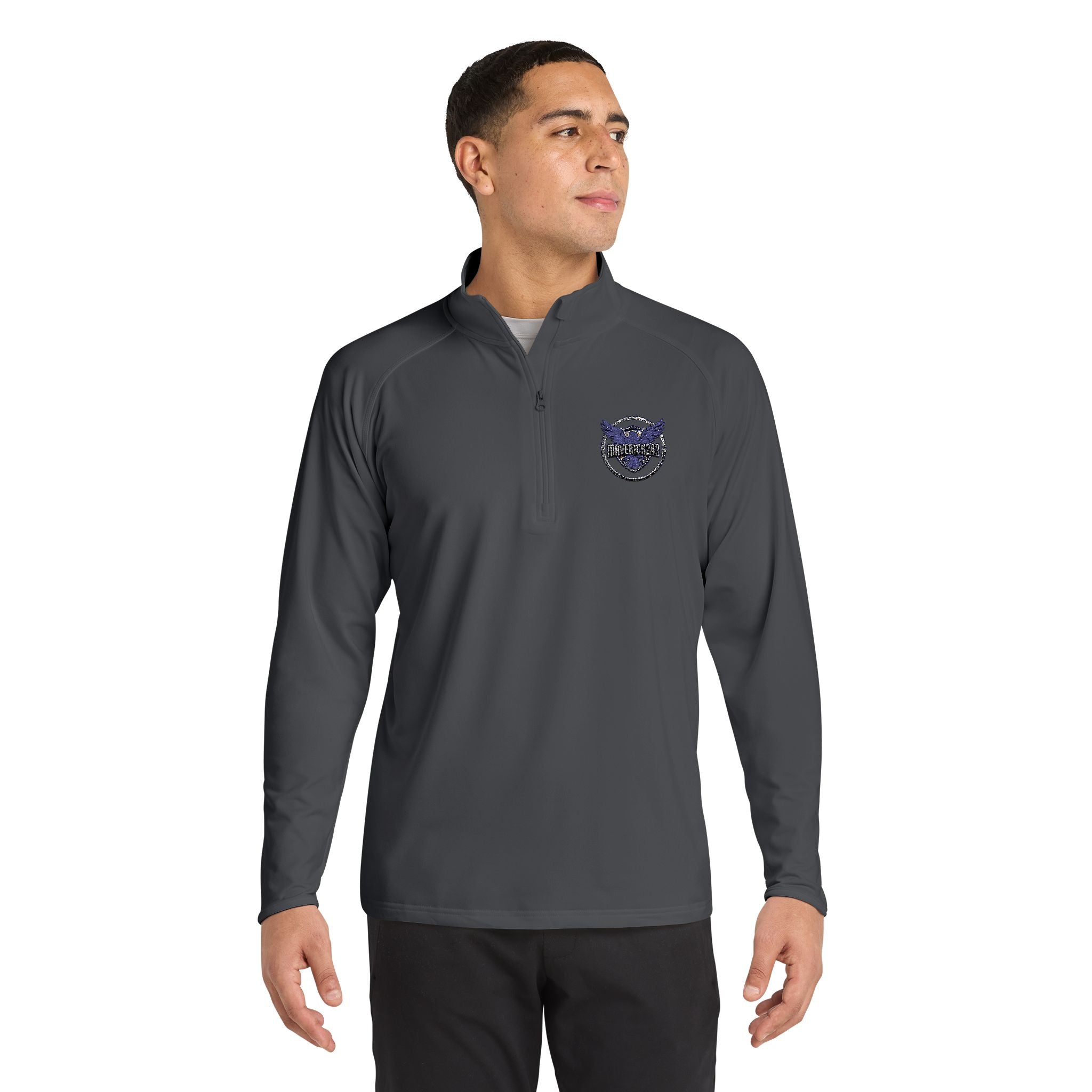 Men's Sport-Wick® Stretch Quarter-Zip Pullover (Embroidery)