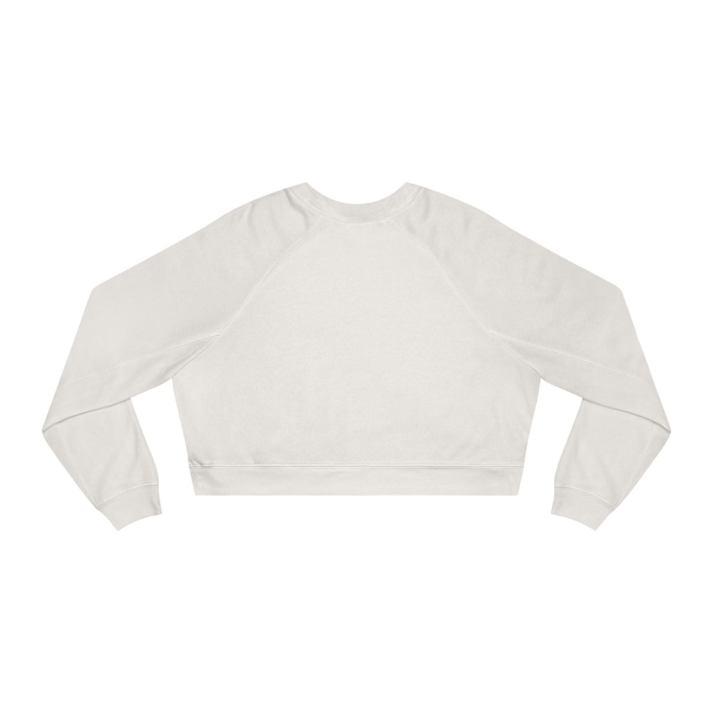 Cropped Pullover — Cozy Women's Fleece Sweatshirt