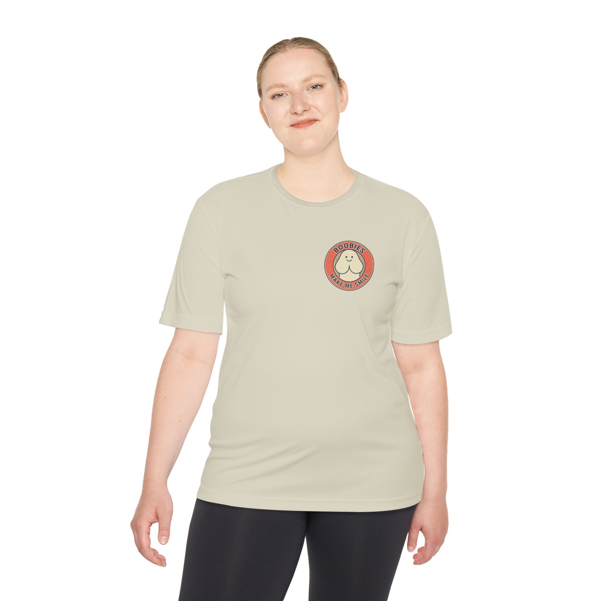 Boobies Make Me Smile Tee — Funny Retro Graphic Shirt